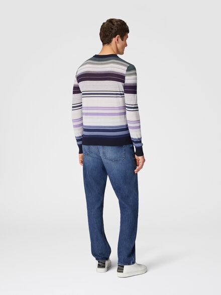 Wool turtleneck sweater, Multicoloured  - US24WN0NBK039TSM9H5