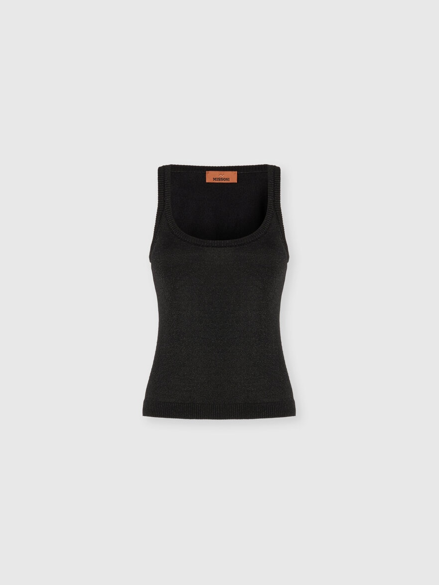 Viscose Lamé Tank Top
