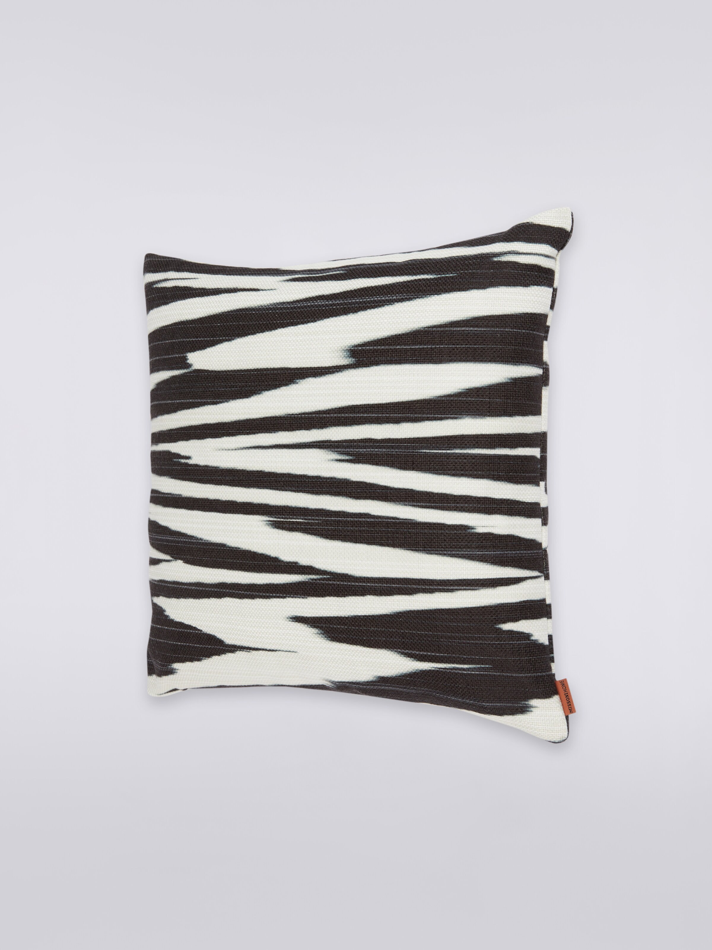 Atacama outdoor cushion 40x40 cm, Black & White - 1