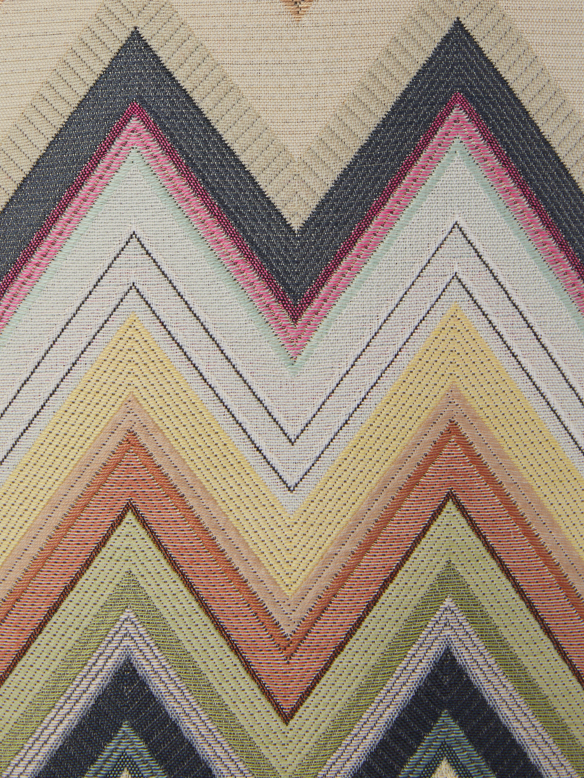 Pouf cilindrico Agadir 40x30 cm, Marrone - 3