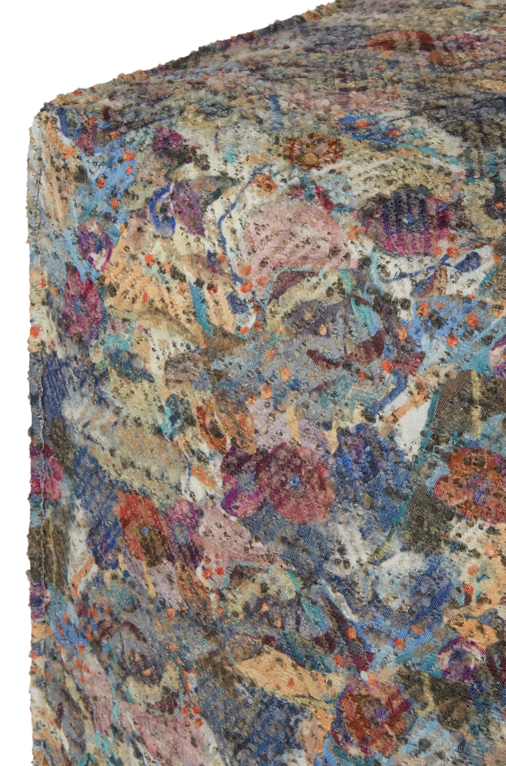 Cubo Soft pouffe 43x43x43 cm, BOUGAINVILLE 149 - 1