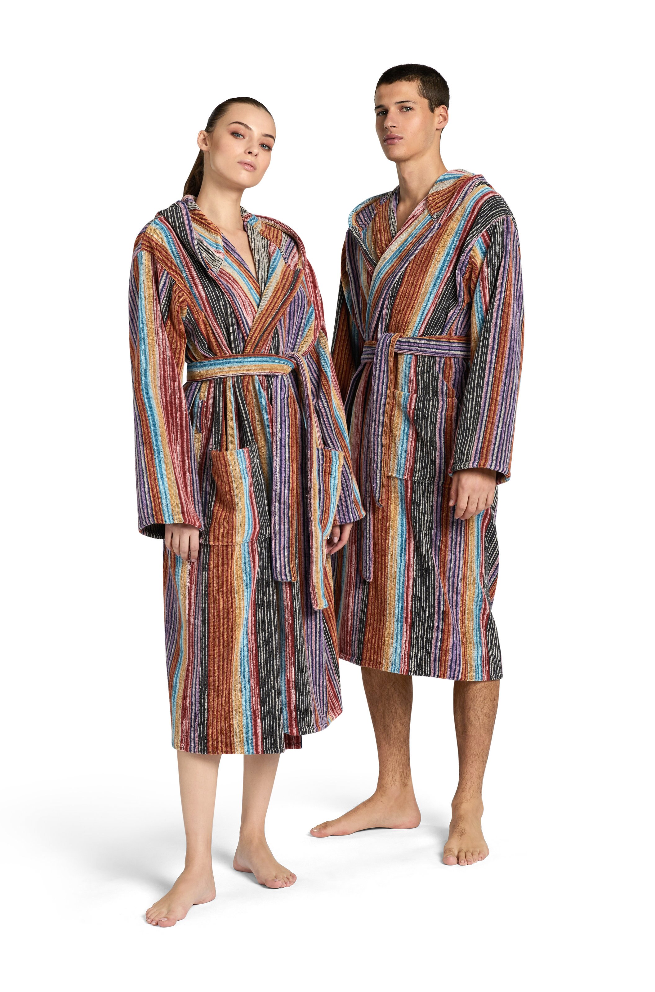 BRADLEY BATHROBE, VIOLA MULTICOLOR - 1