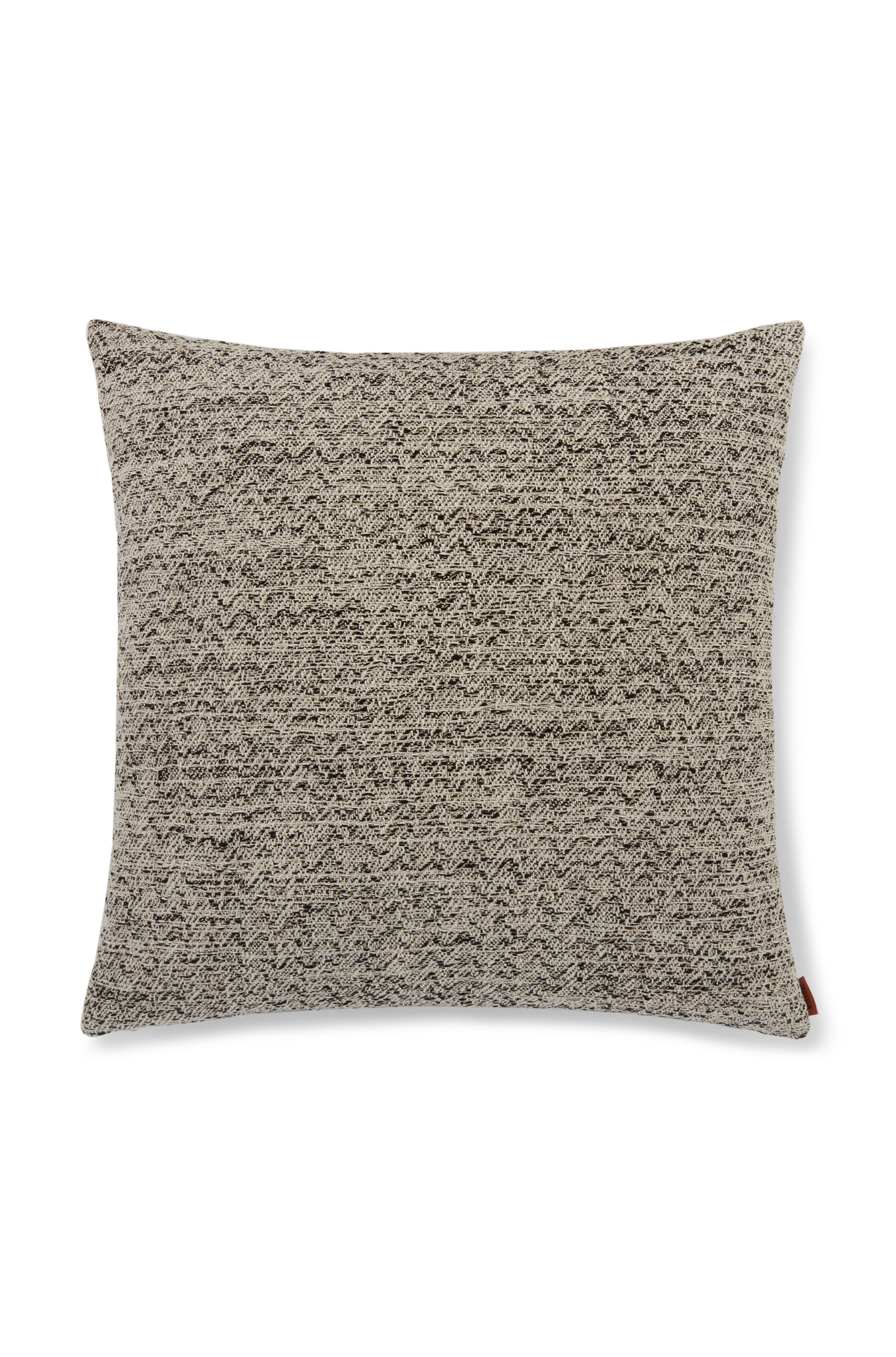 BERGEN CUSHION, NERO/BIANCO - 0