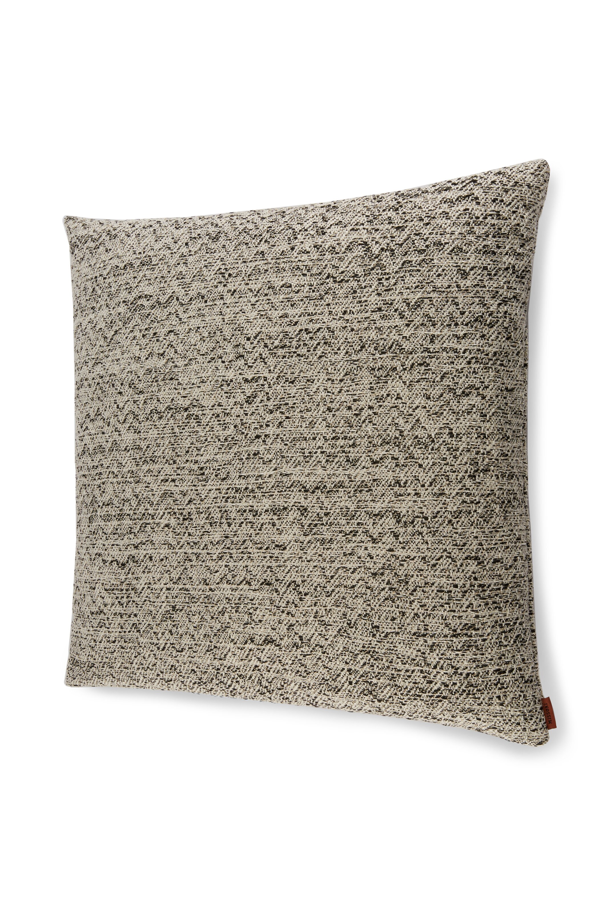BERGEN CUSHION, NERO/BIANCO - 1