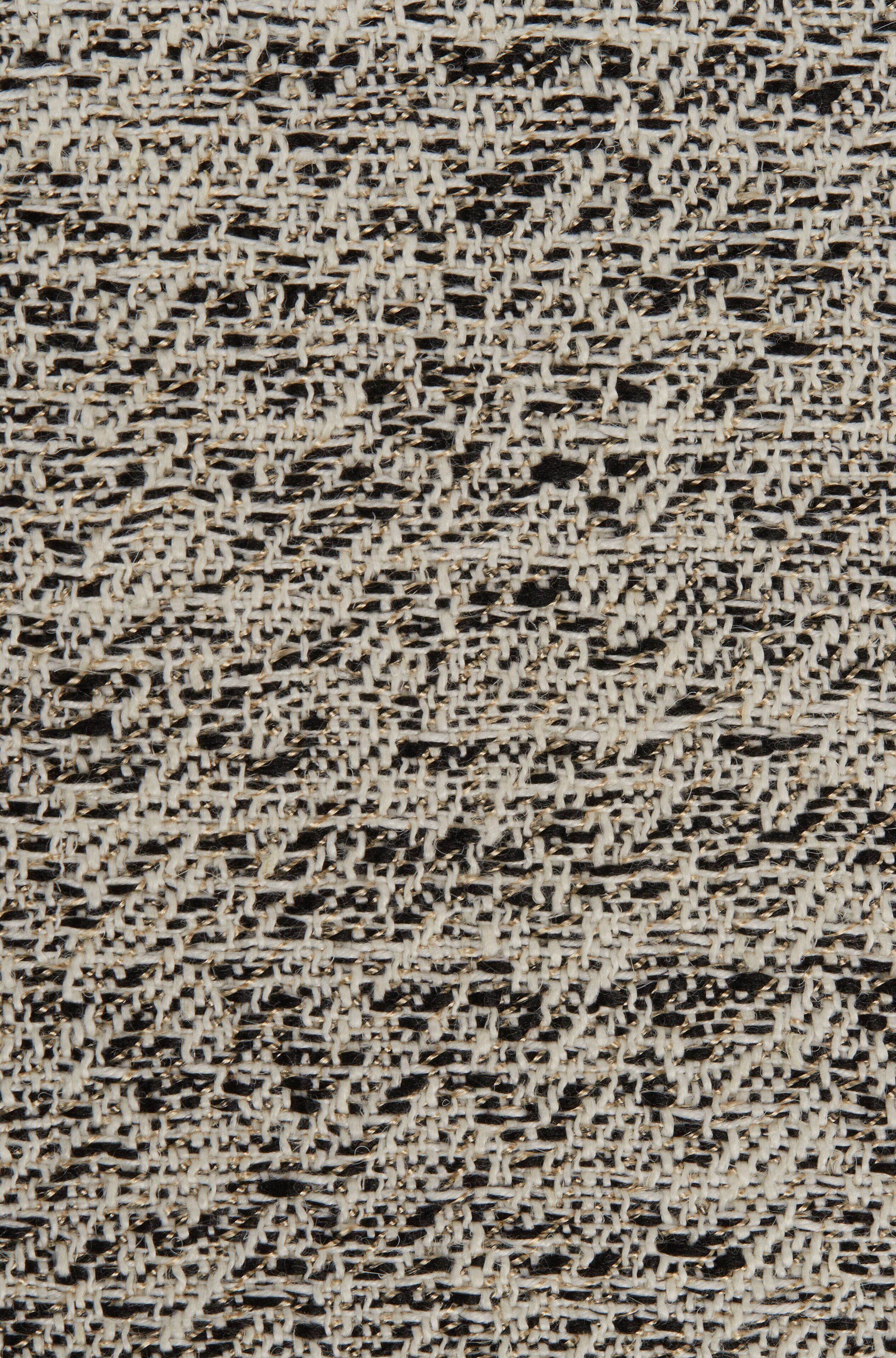 BERGEN CUSHION, NERO/BIANCO - 2