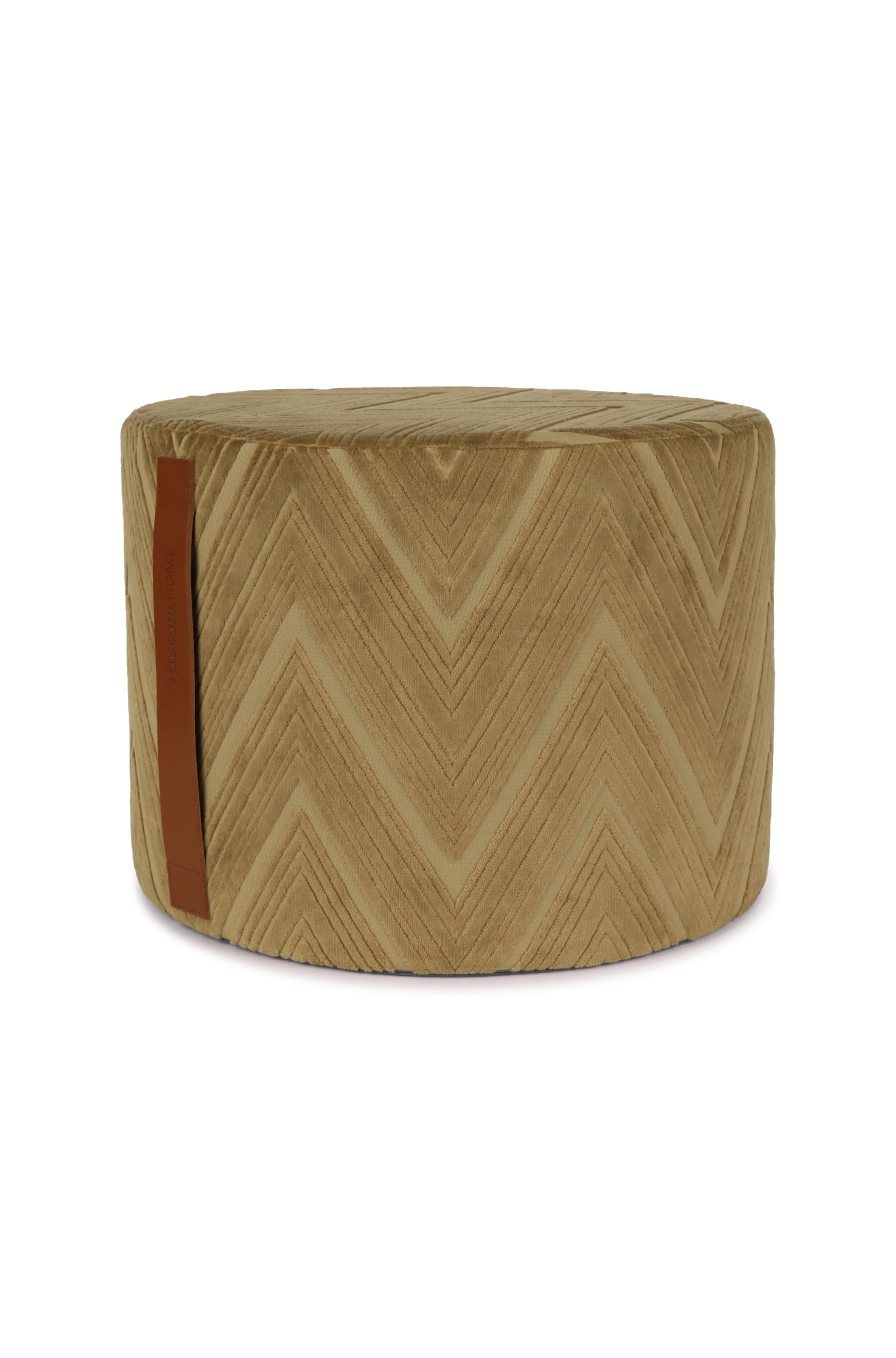 Pouf cilindrico Basel 40x30 cm, Multicolore  - 0