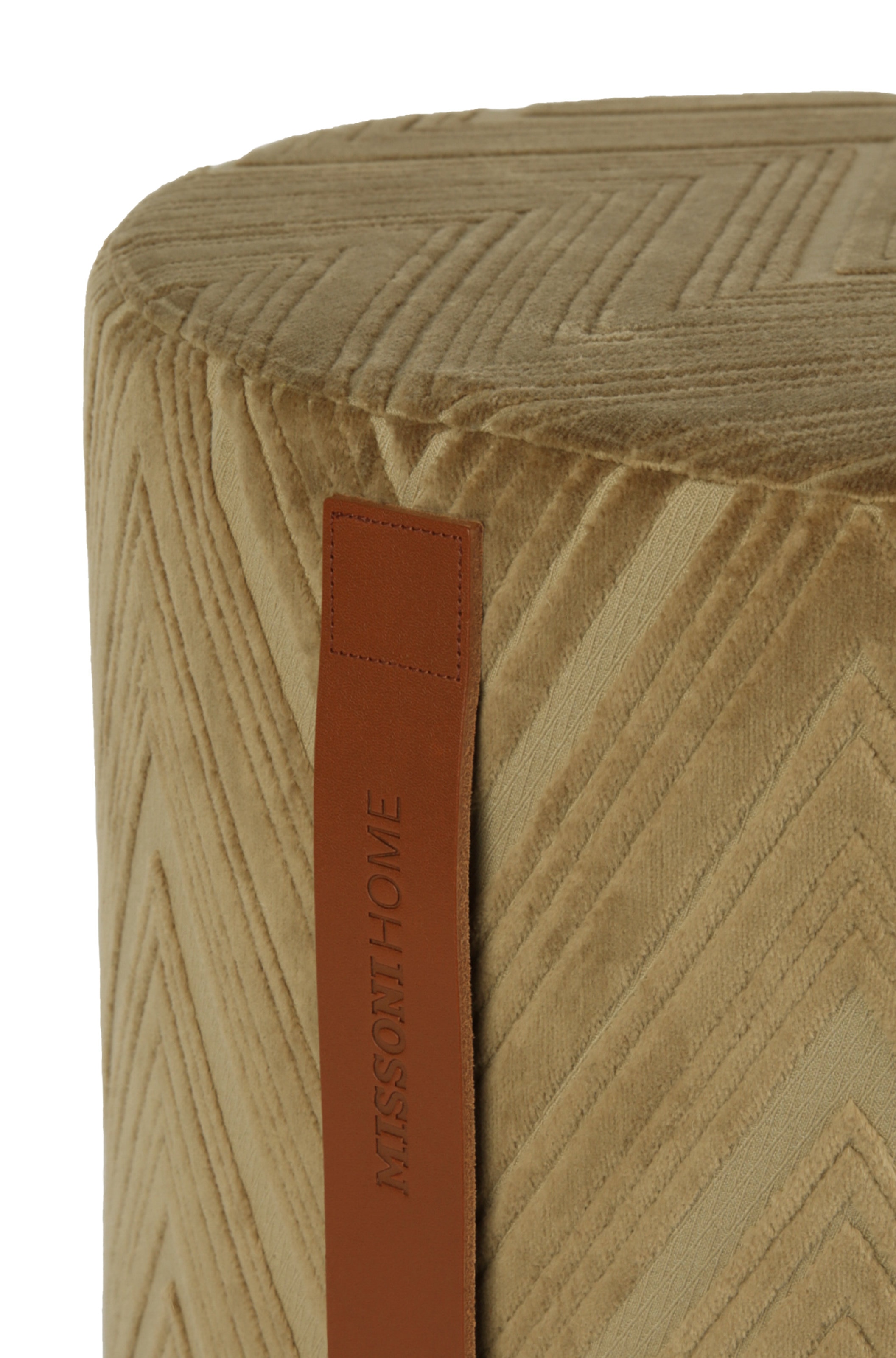 Pouf cilindrico Basel 40x30 cm, Multicolore  - 3