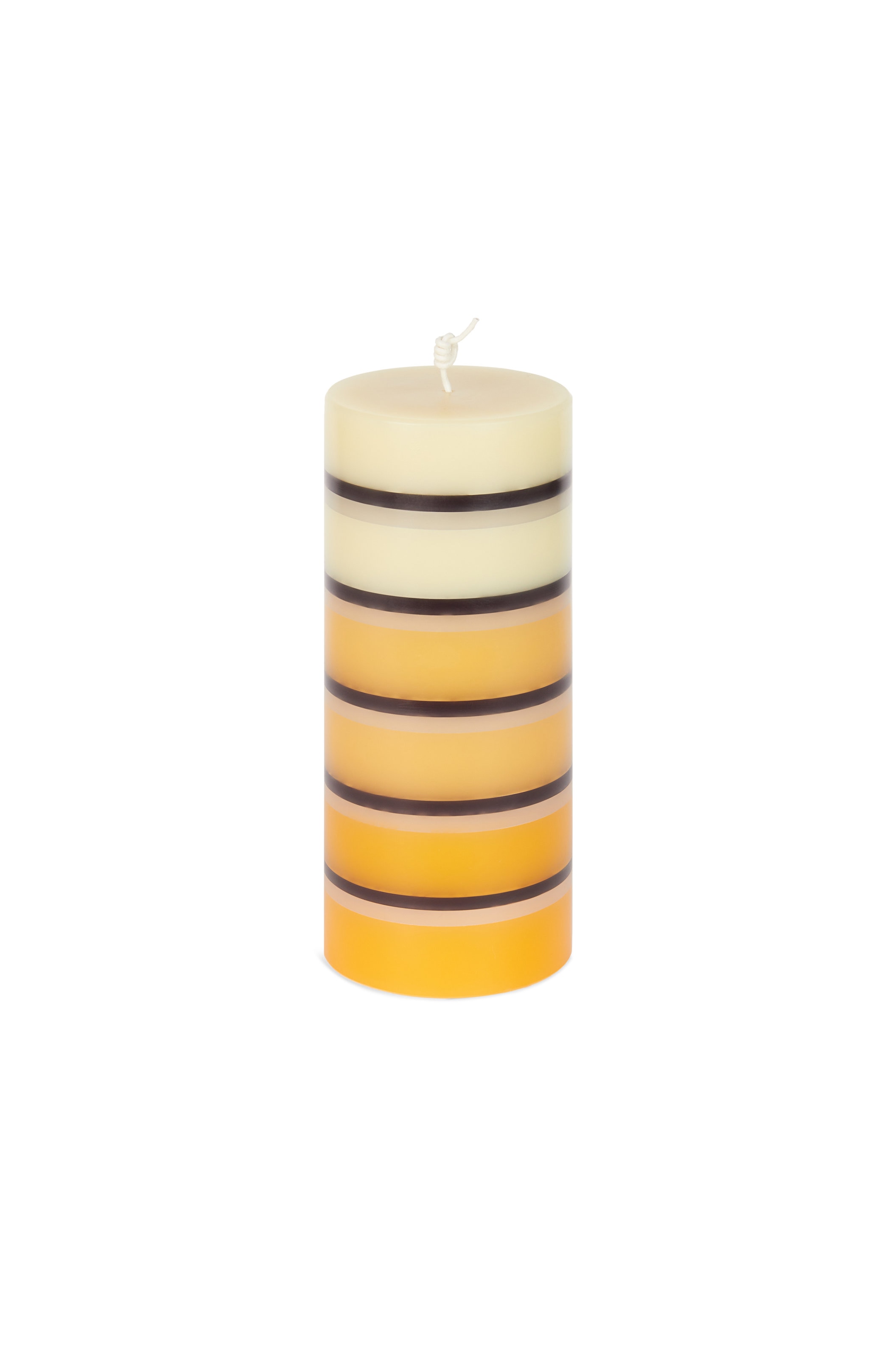 Totem candle 9x24 cm, Orange - 1