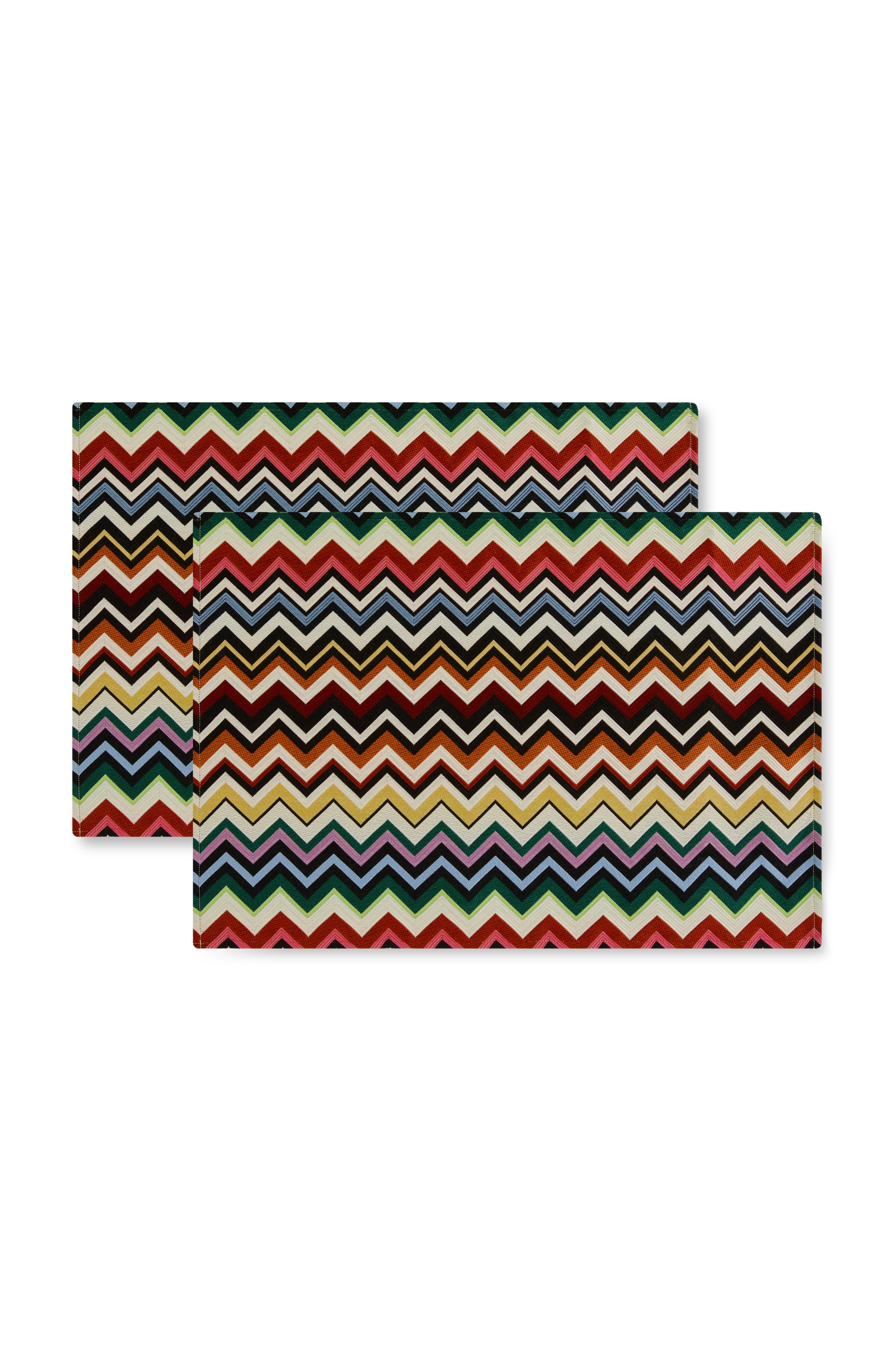 Paire de sets de table Belfast 38x52 cm, Multicolore  - 1