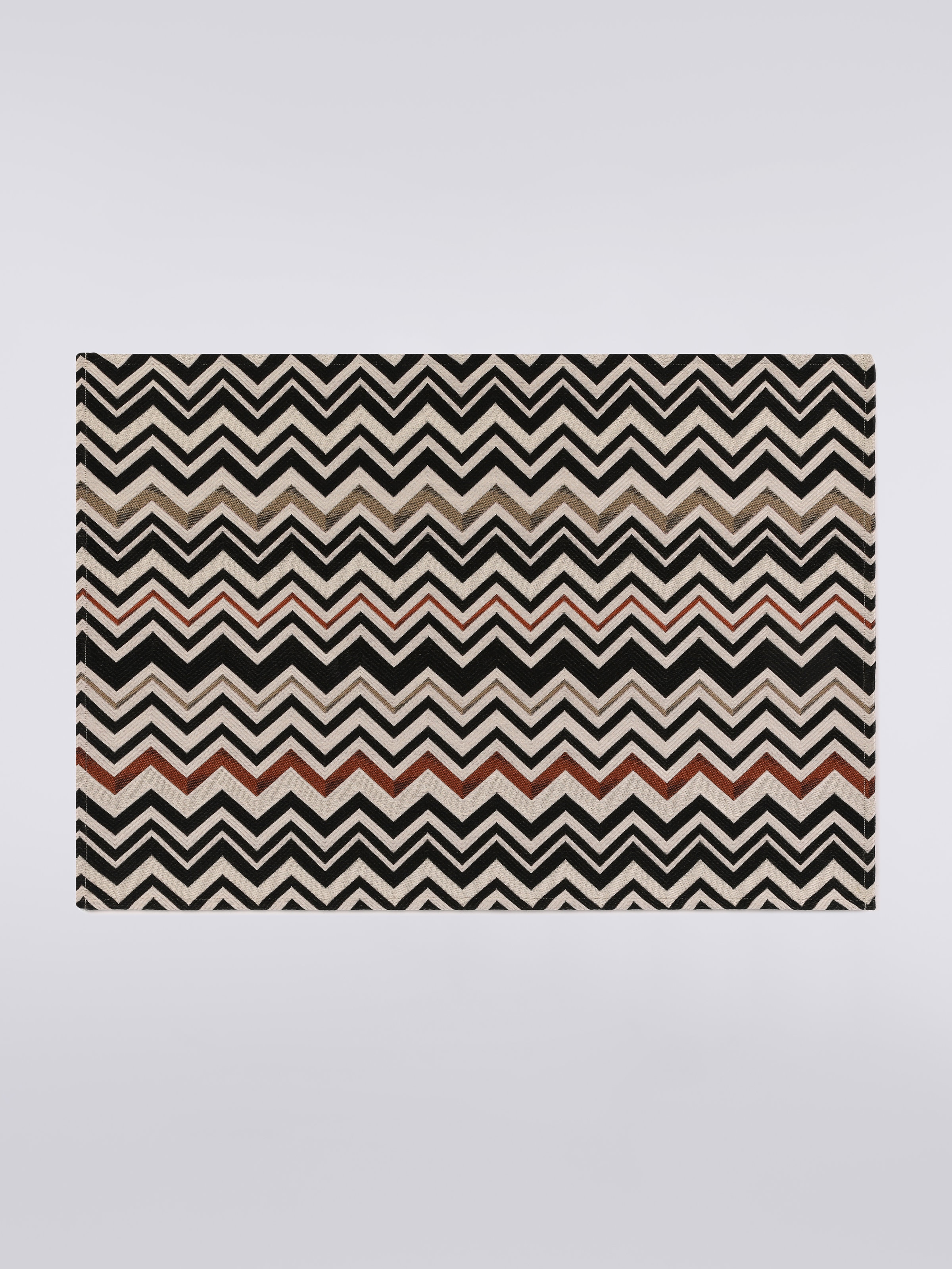 Belfast, Paar Tischsets 38x52 cm, Schwarz    - 0