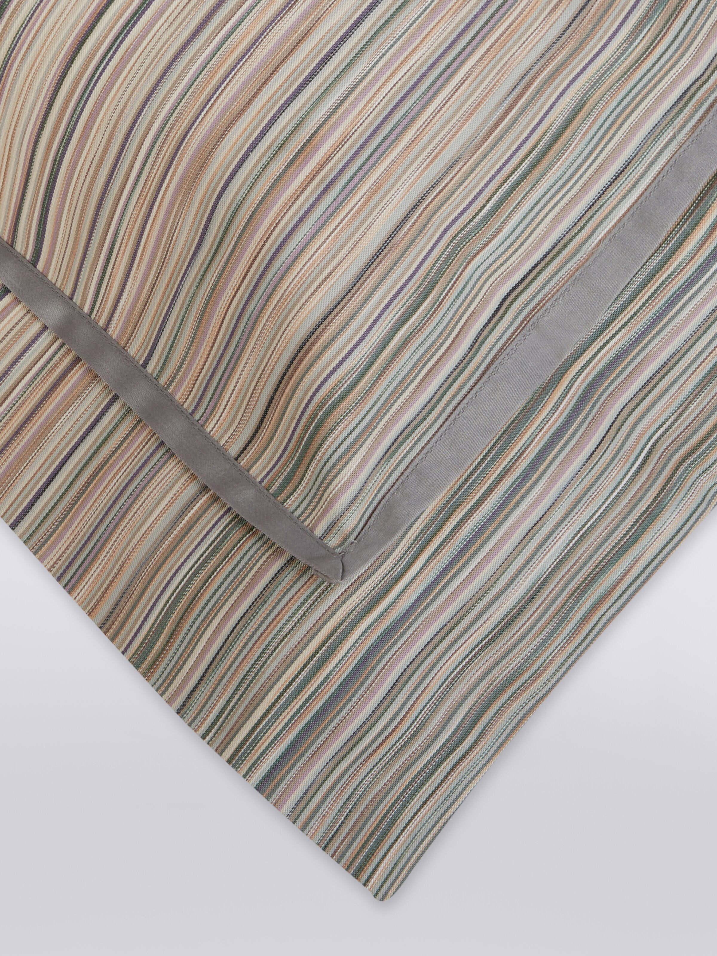Double duvet cover set 250x200 cm, Jill cotton sheet and pillowcases, Green - 2