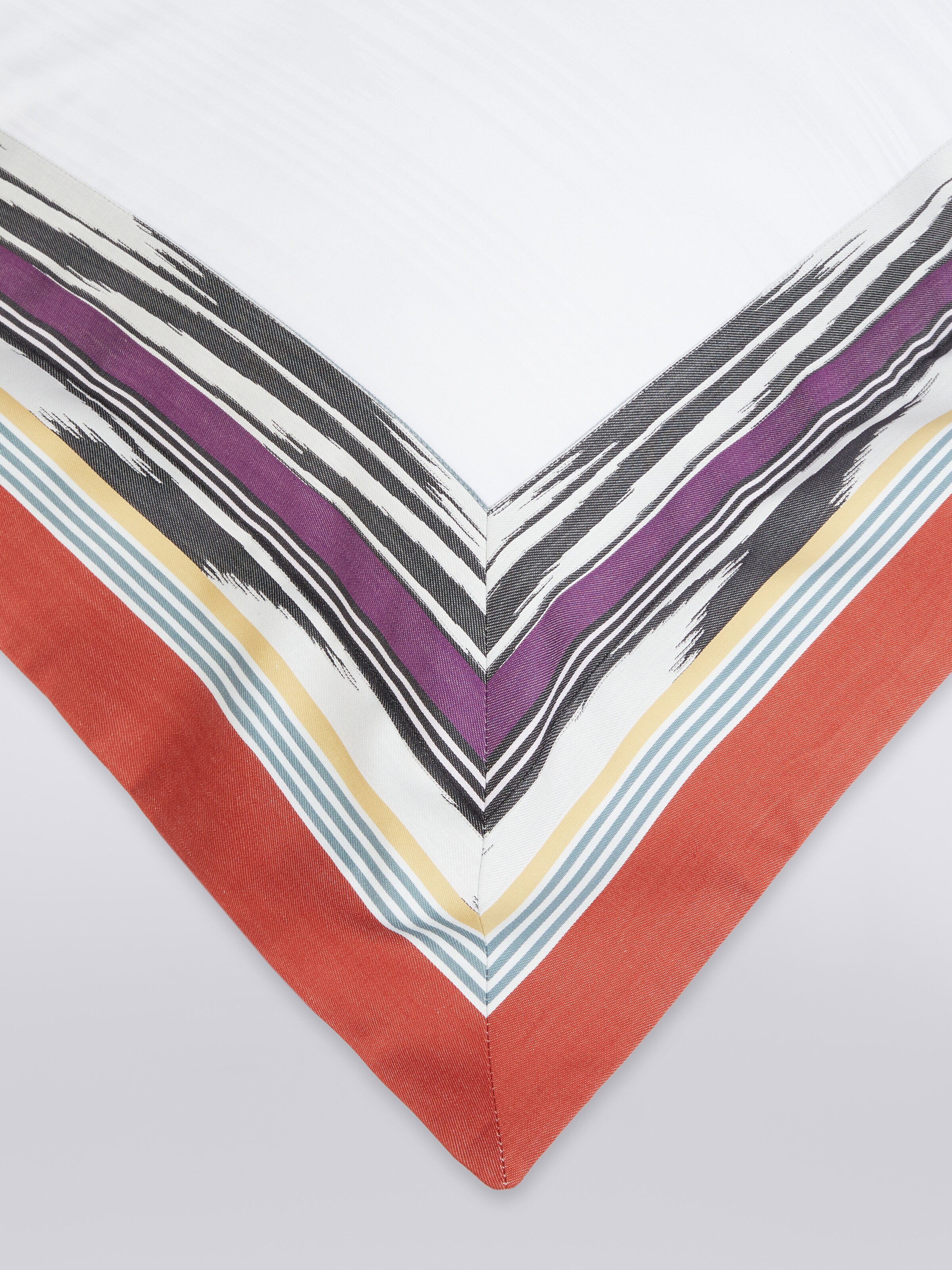 John double duvet cover set 250x200 cm + pair of pillowcases, Turquoise  Multicoloured  - 2