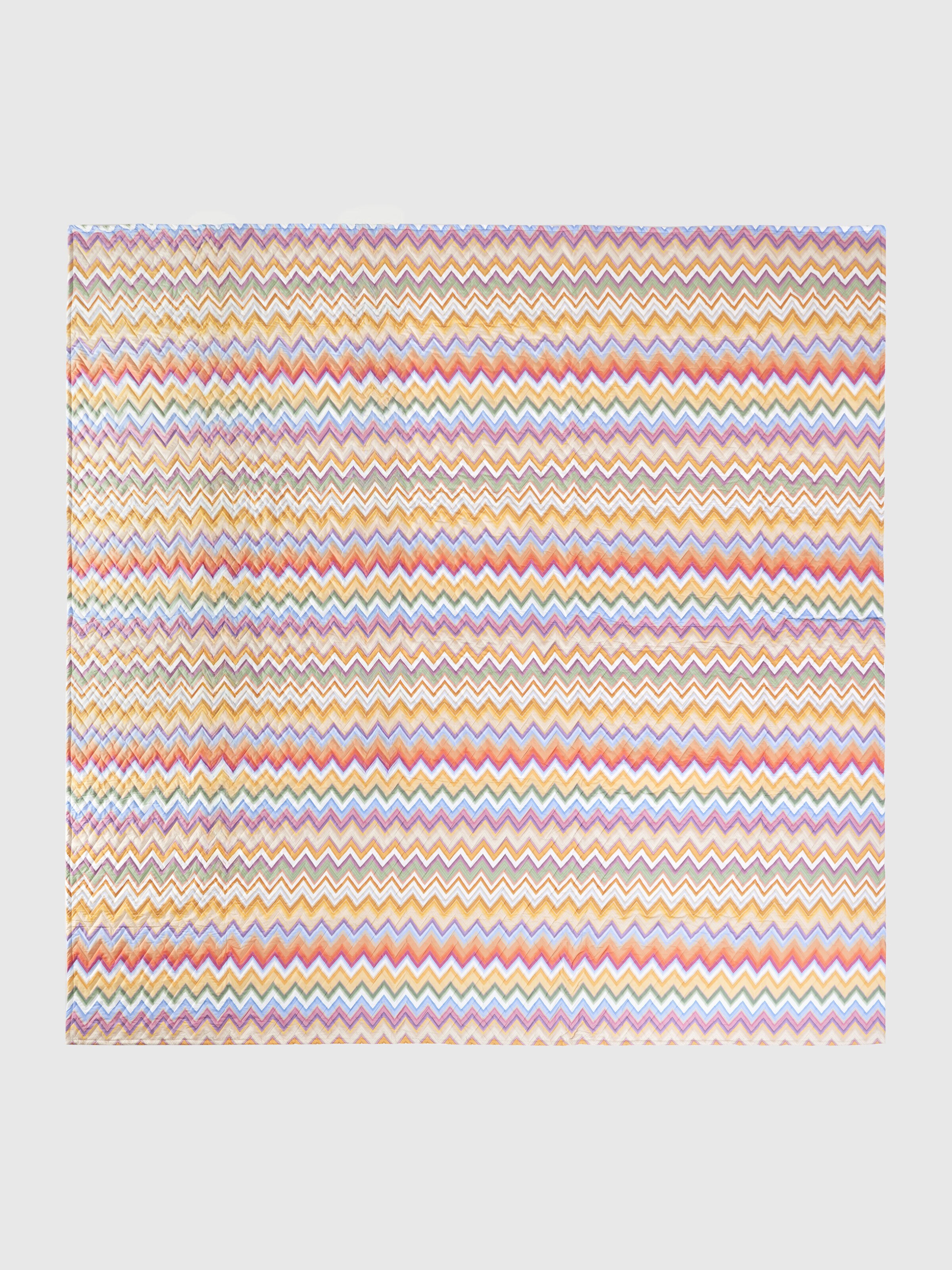 Andres Re-Edition Quilt 260x270 cm, Orange Multicoloured  - 2
