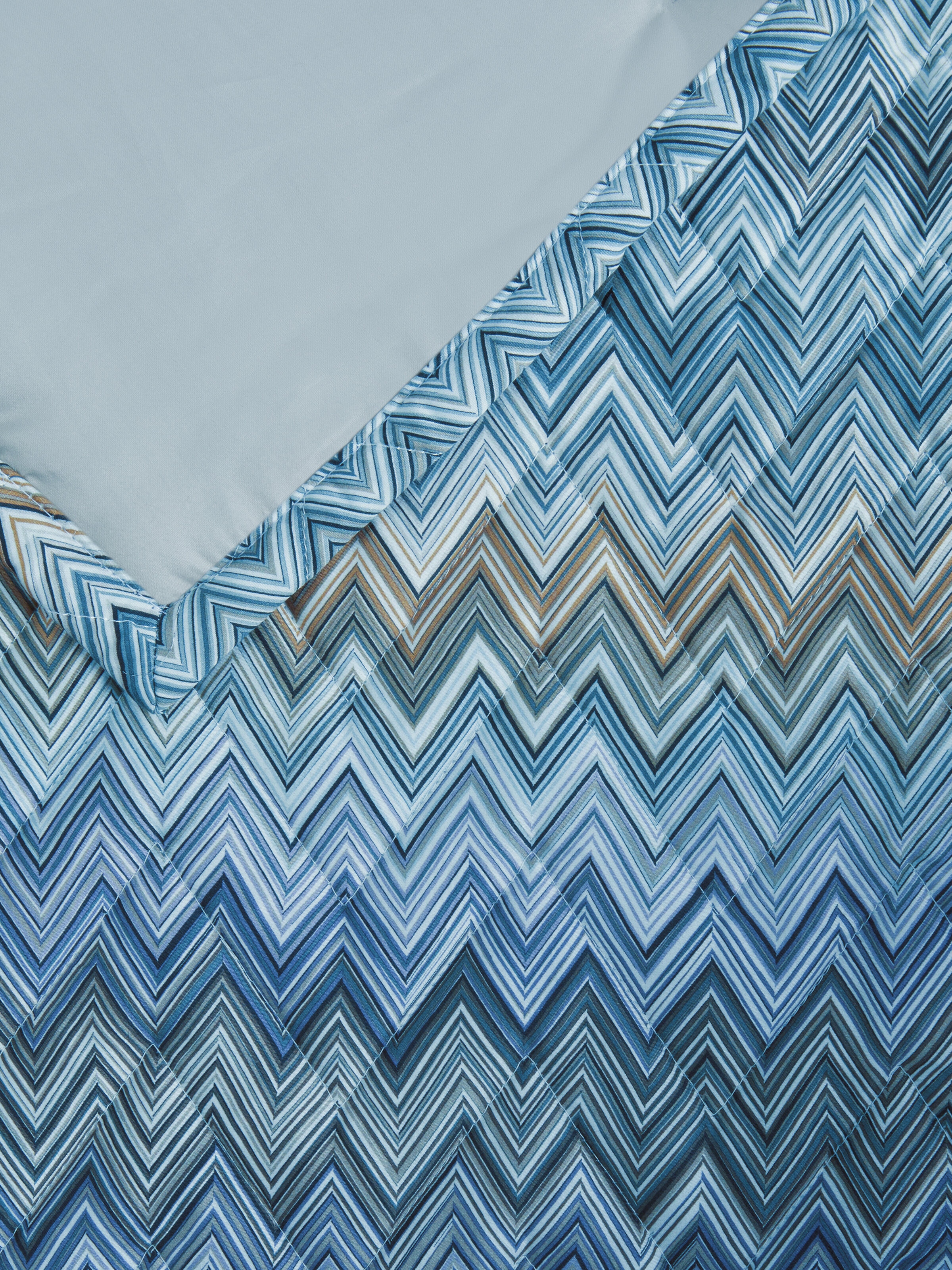 John quilt 260x270 cm, Turquoise  Multicoloured  - 1