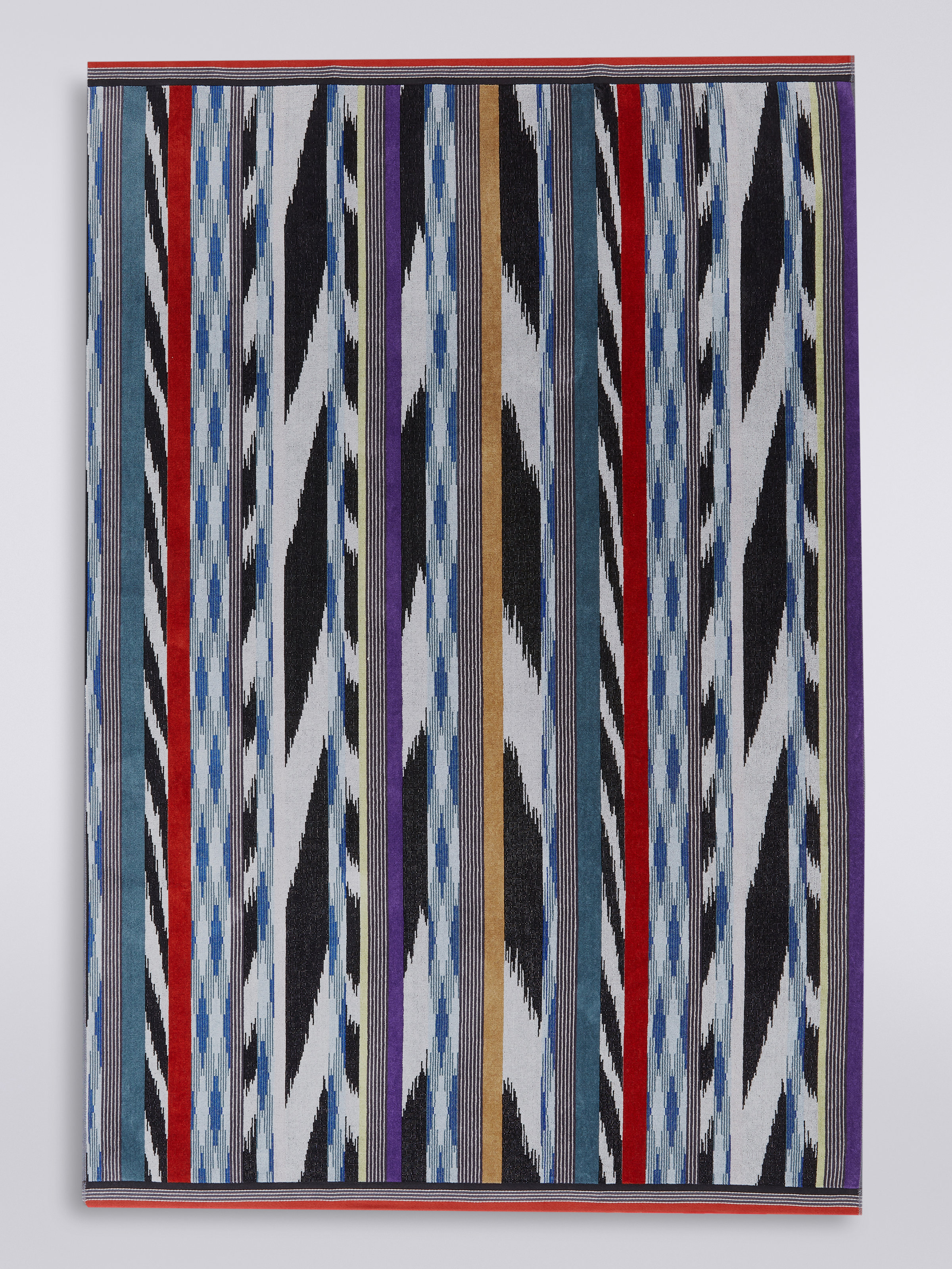 Cotton Bath Towel  100 X 150 Cm, Multicoloured  - 1