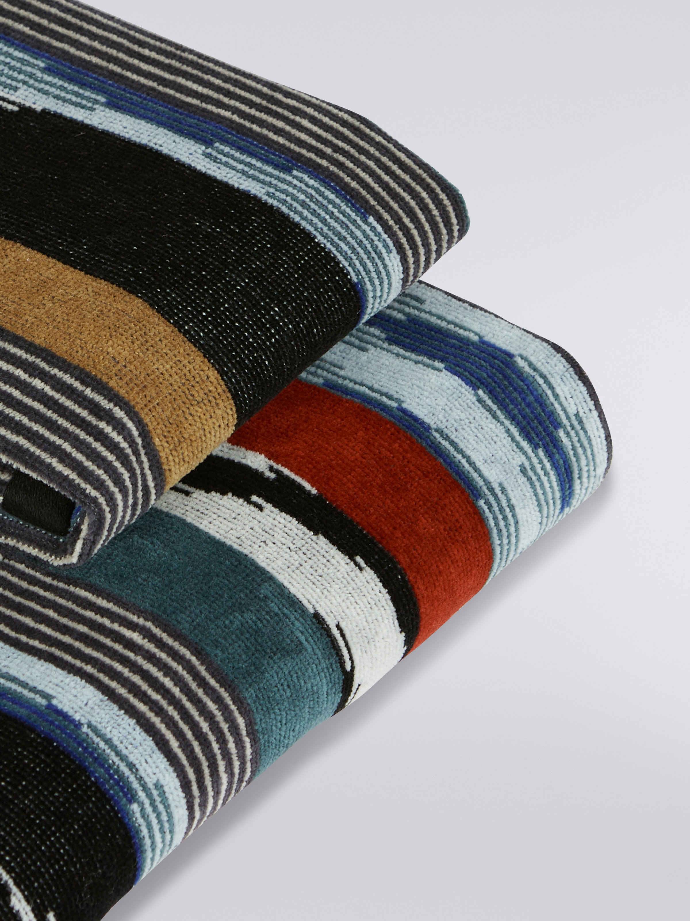 Two-piece guest set plus hand towel in cotton, Multicoloured  - 2