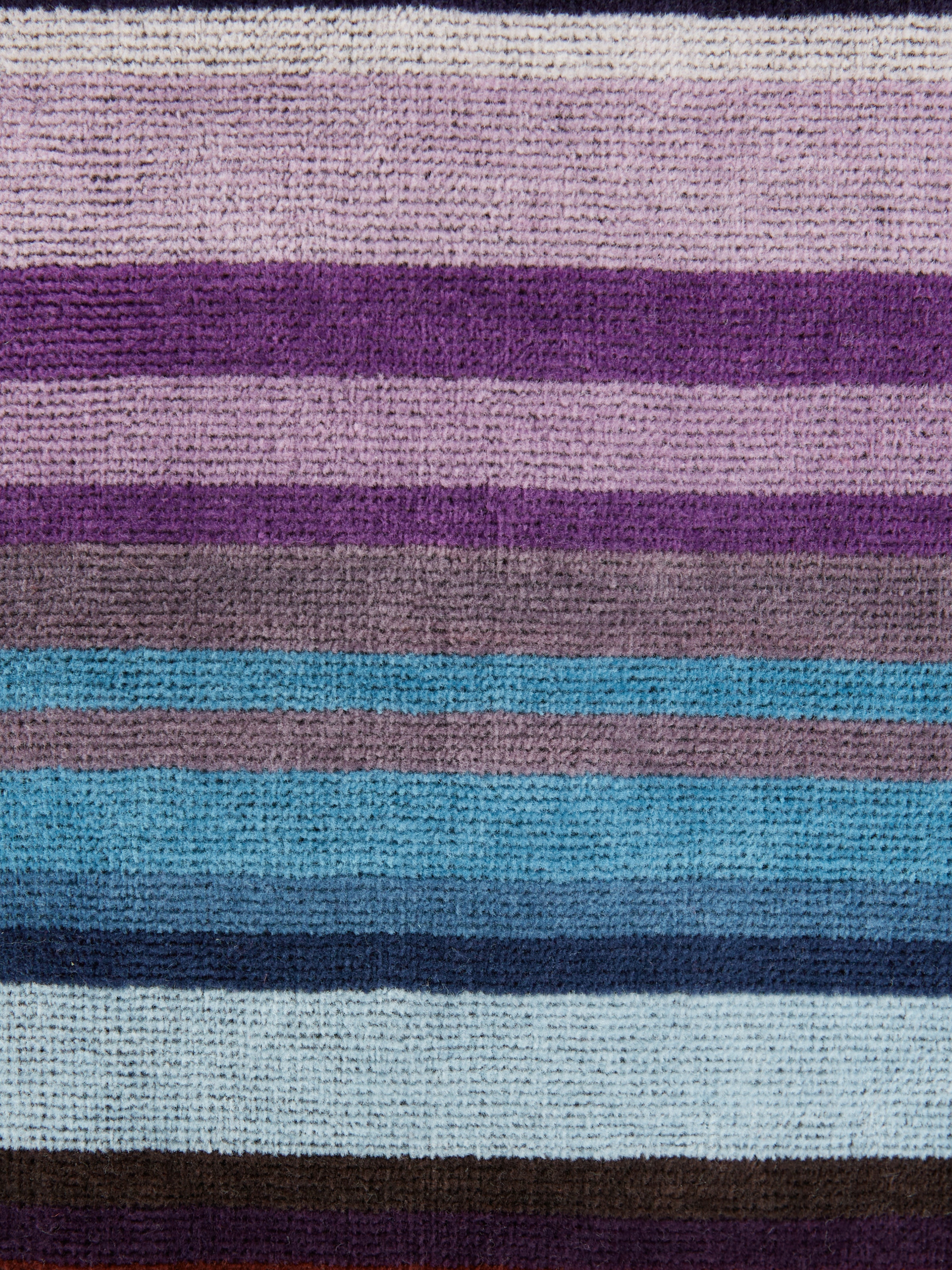 Purple cheap striped towels