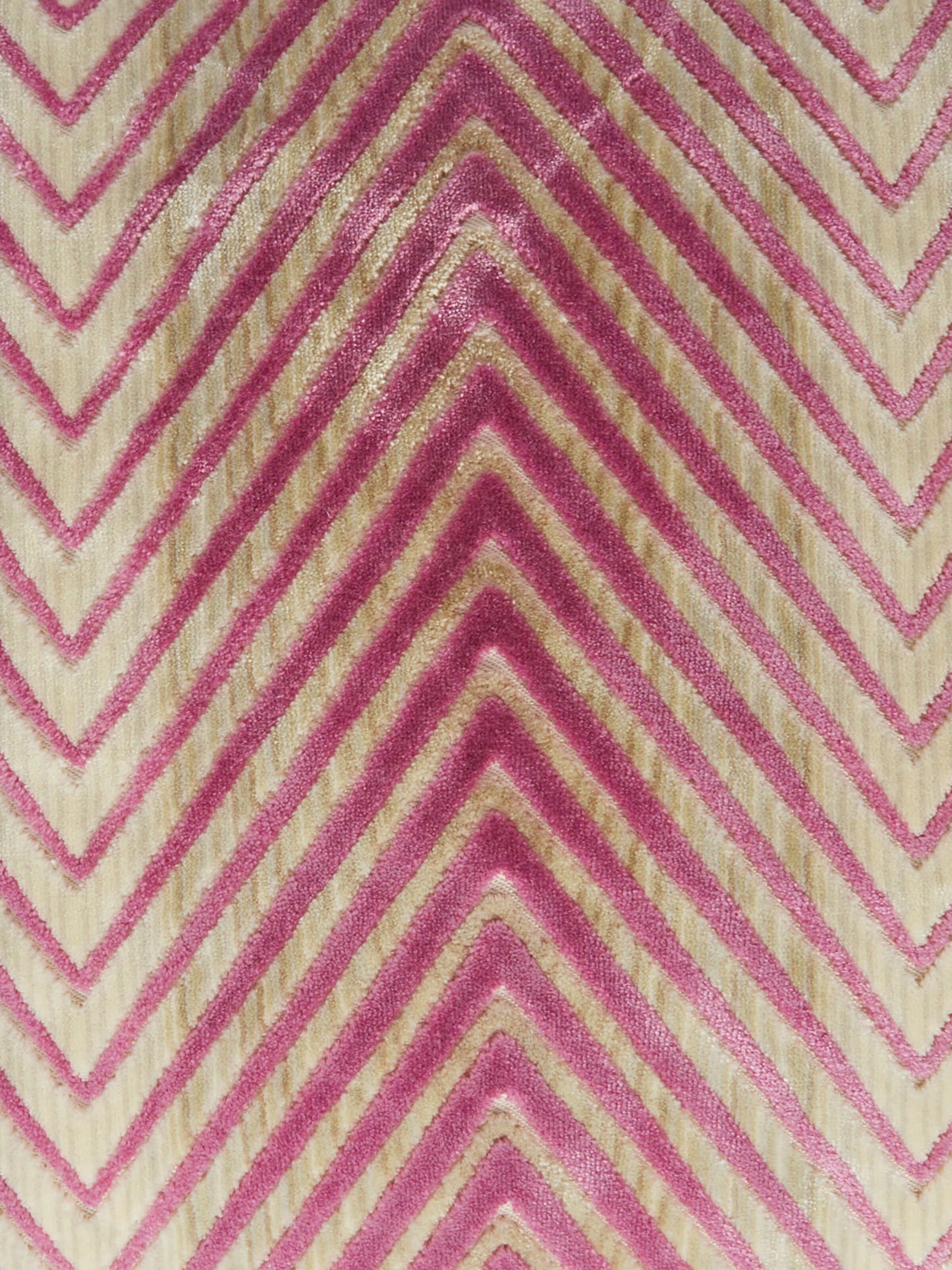 Ziggy 40x40 cm viscose blend zigzag cushion, Multicoloured  - 3