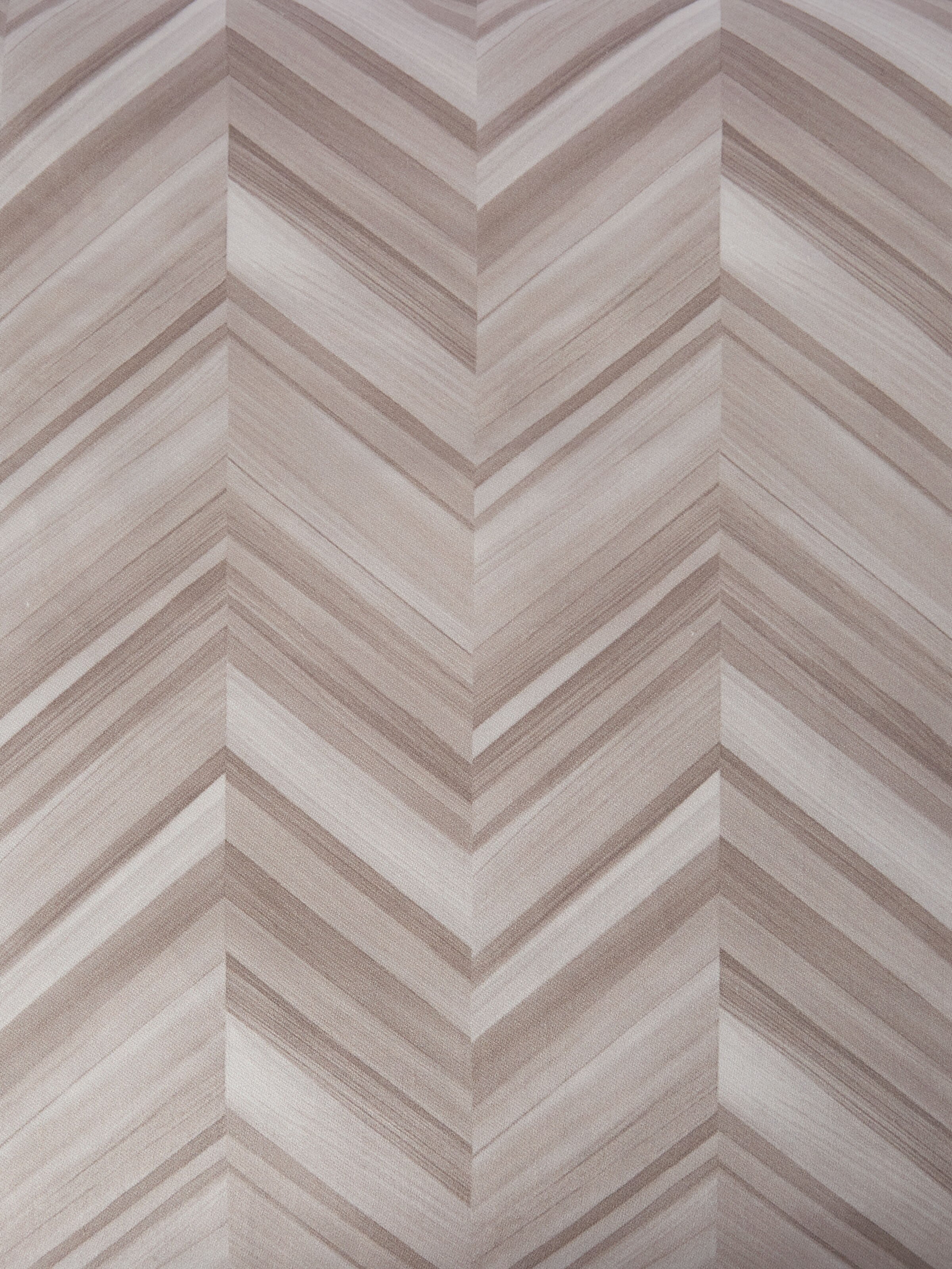 Layers 40x40 cm cotton sateen chevron cushion, Brown - 3