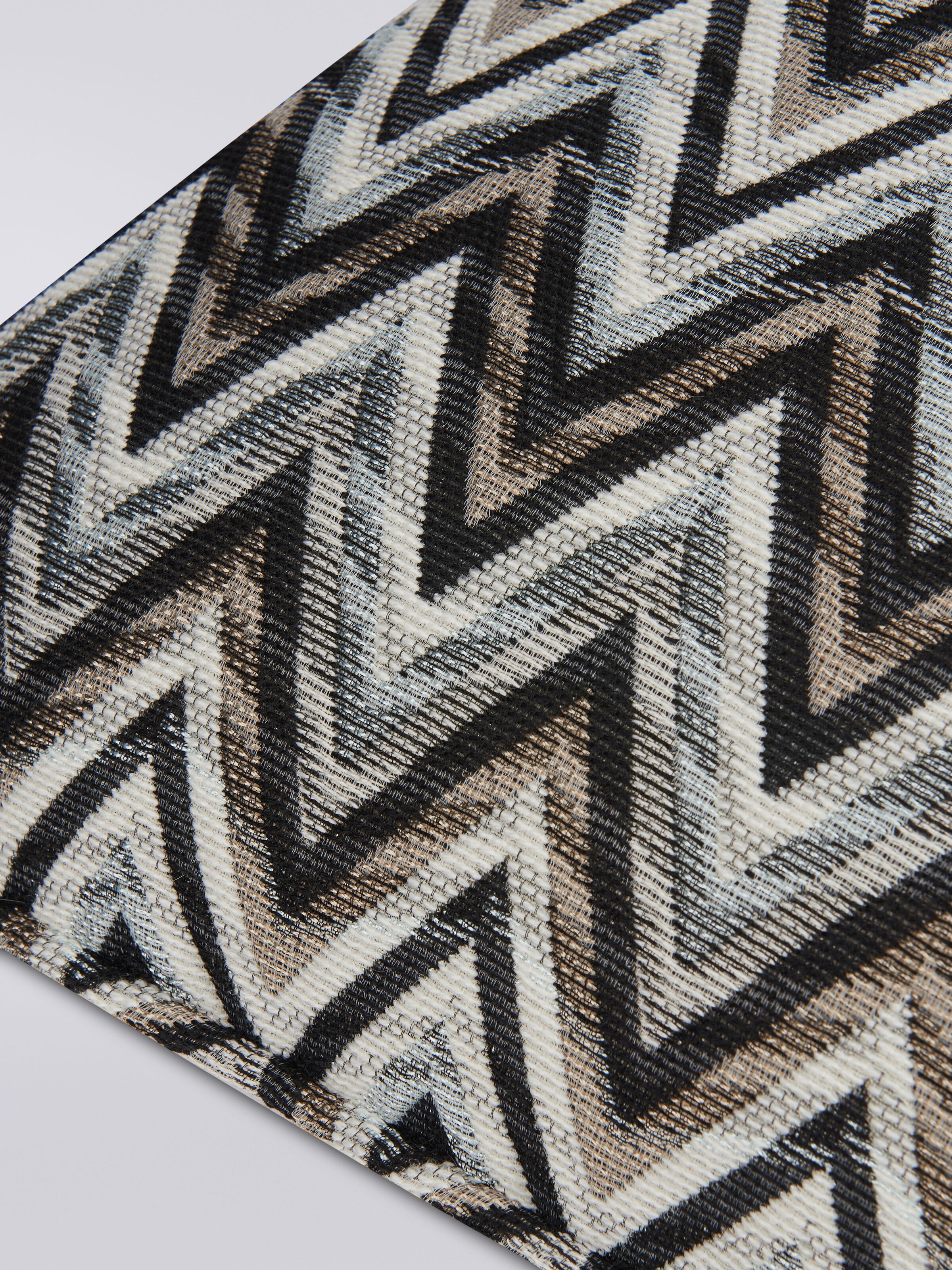 Bleatched Cushion 60X60, Black    - 2