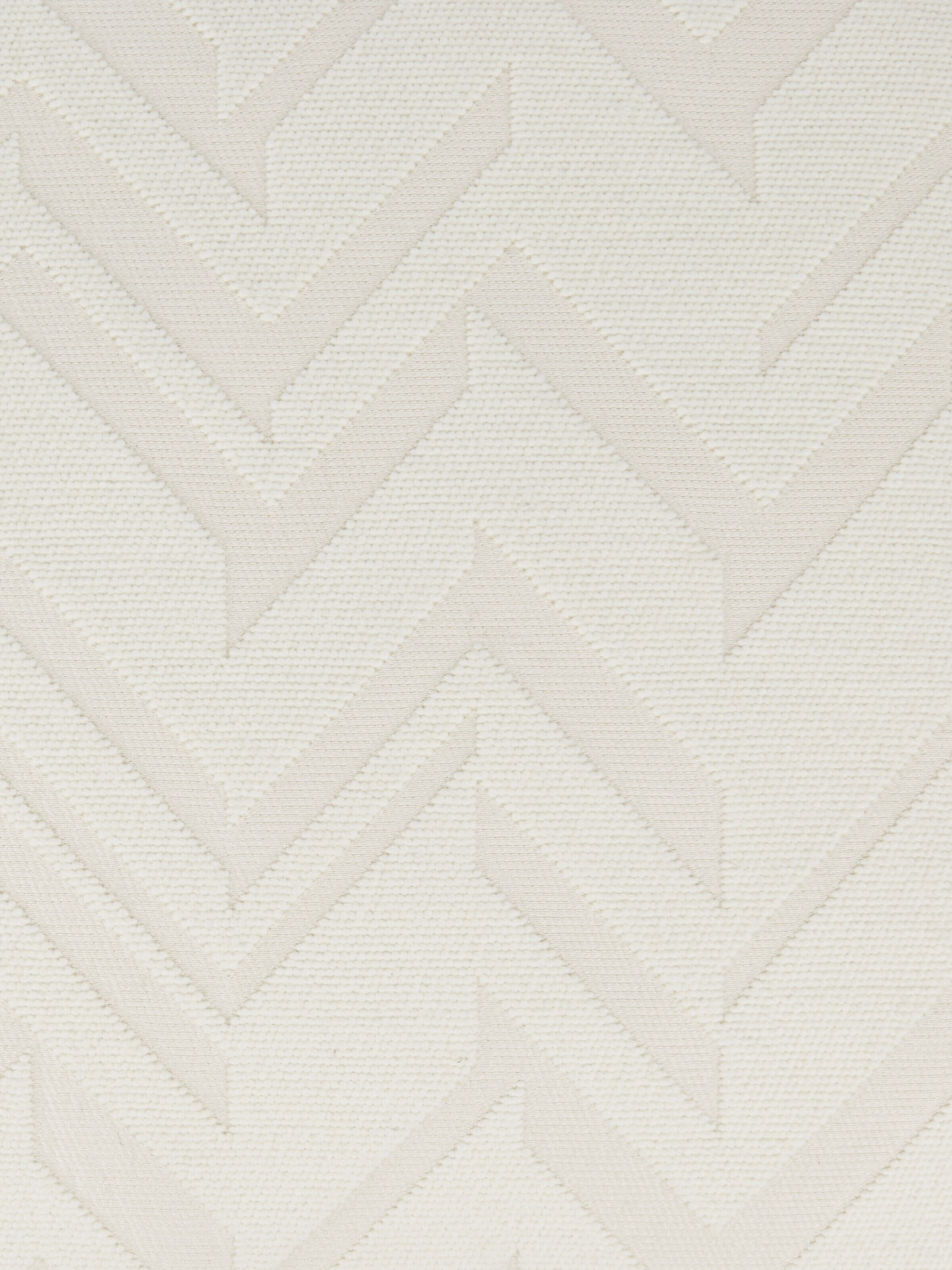 Orme 60x60 cm 3D effect jacquard cushion, White  - 3