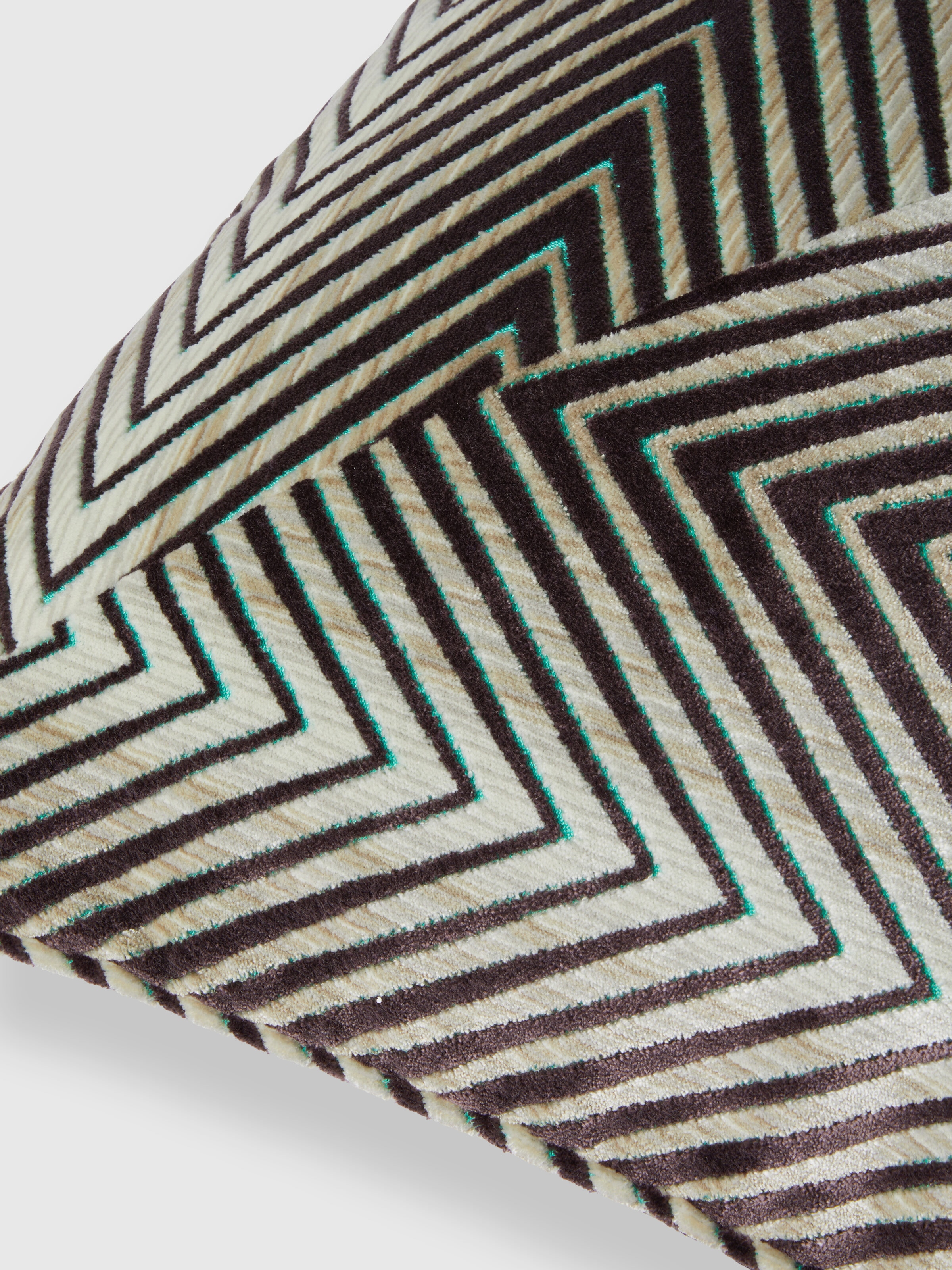 Coussin Ziggy 60x60 cm, Violet  Multicolore  - 2