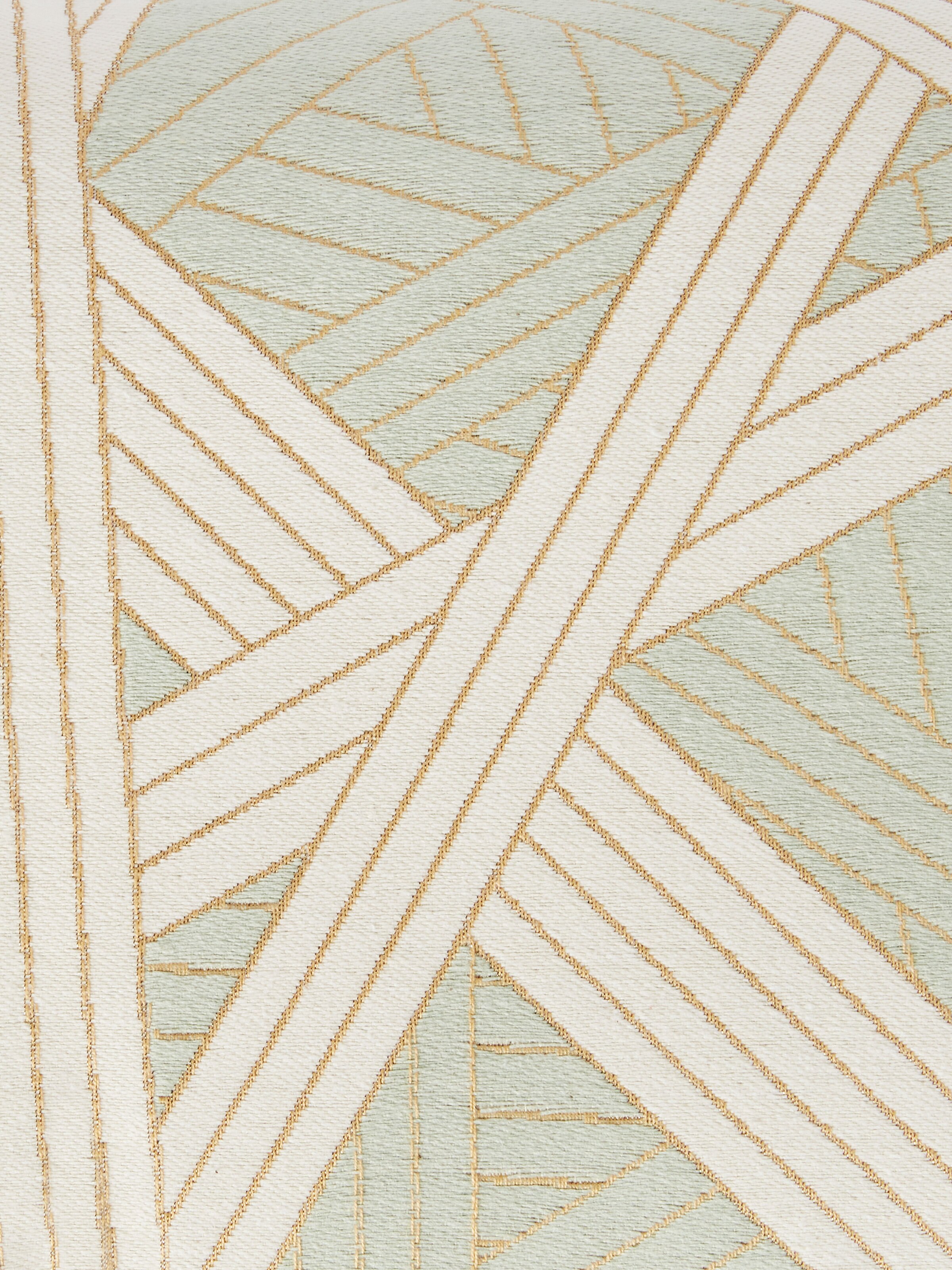 Nastri クッション 30x60cm ステッチ入り, グリーン - 3