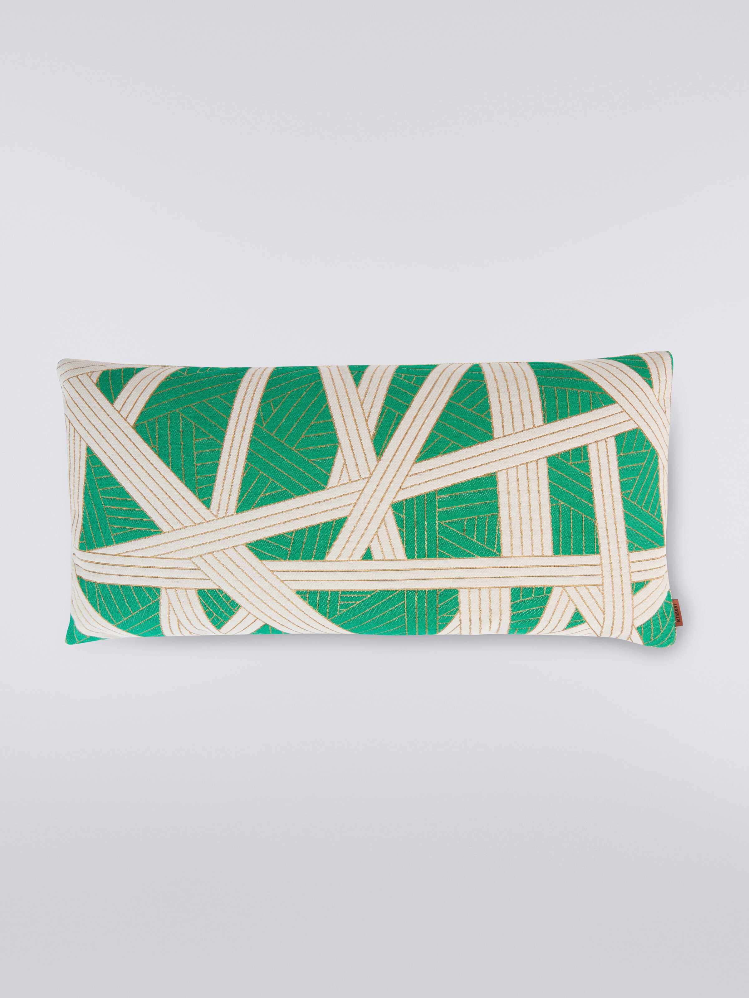 Nastri 30x60 cm cushion with stitching, Multicoloured  - 0