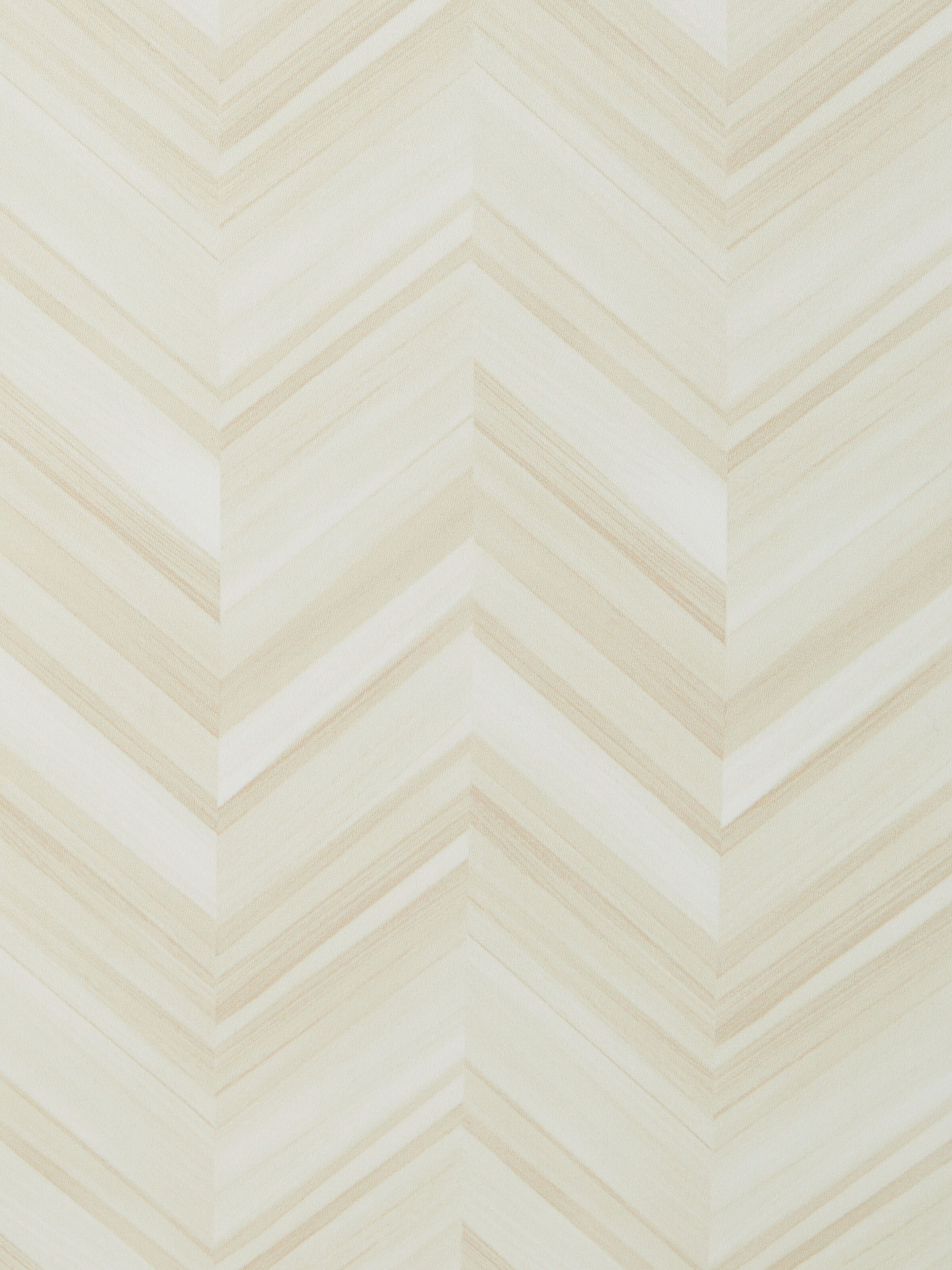 Layers 40x40x40 cm footstool cube in chevron cotton sateen, Brown - 3