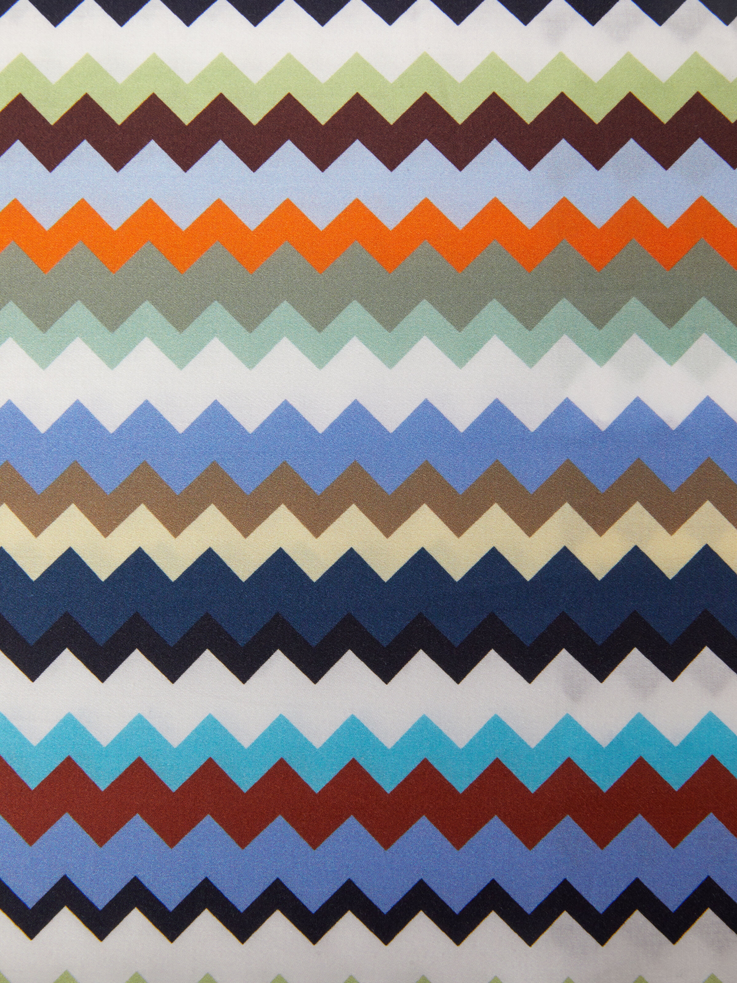 Pair of Valparaiso cotton pillowcases, Turquoise  Multicoloured  - 3