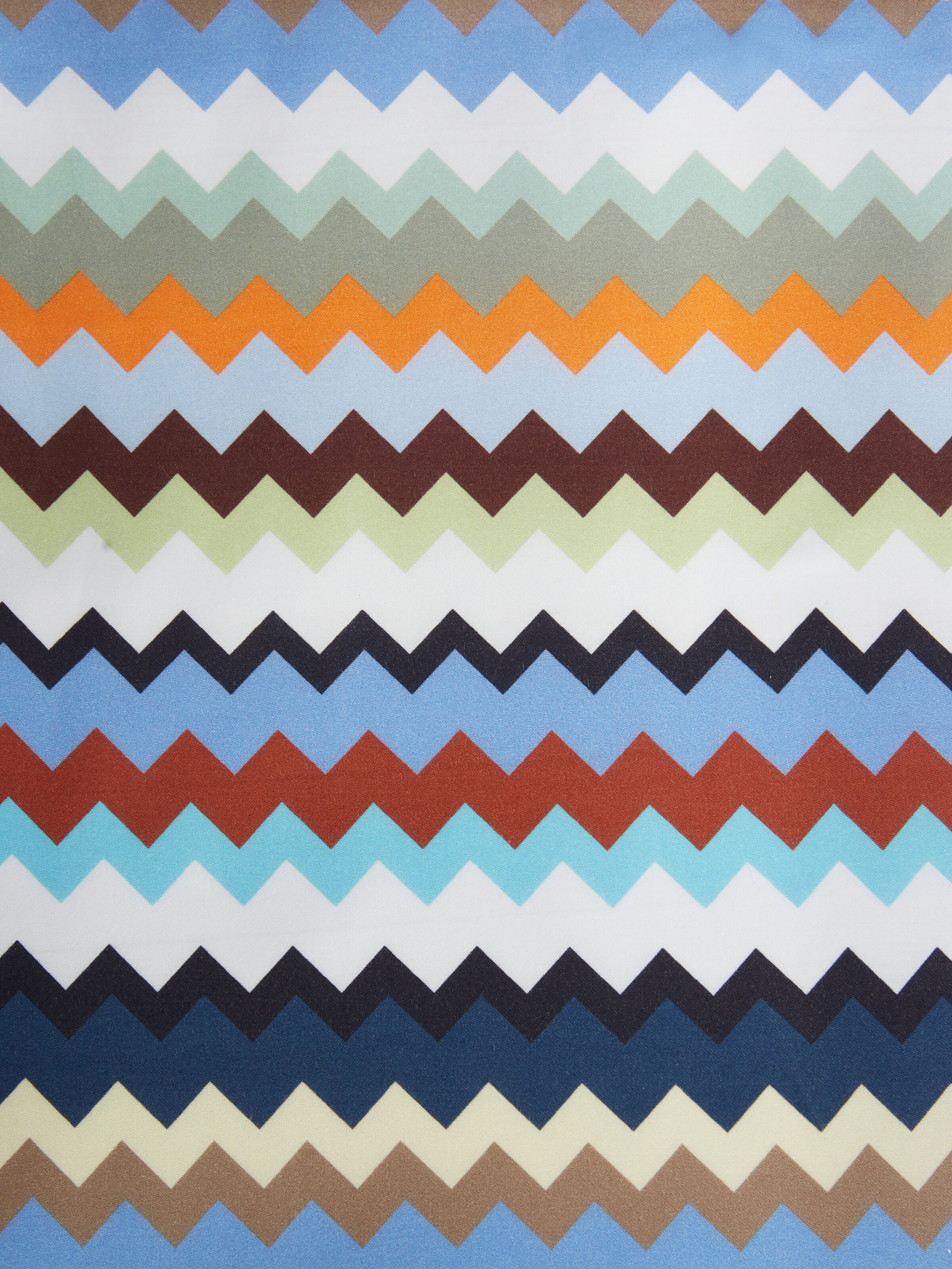Valparaiso cotton duvet cover, Turquoise  Multicoloured  - 3