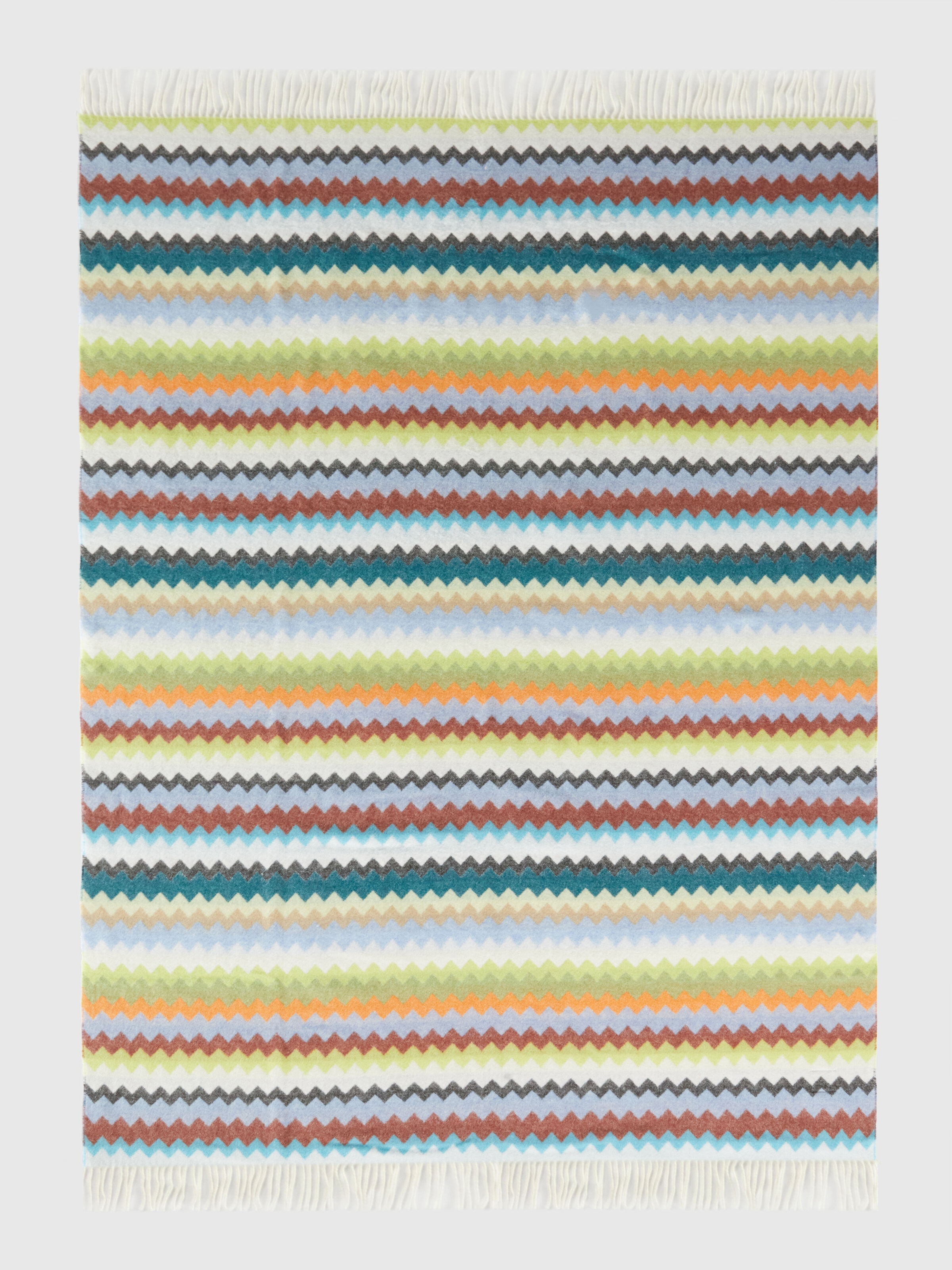 Guatape' Throw 130X190, Turquoise  Multicoloured  - 1