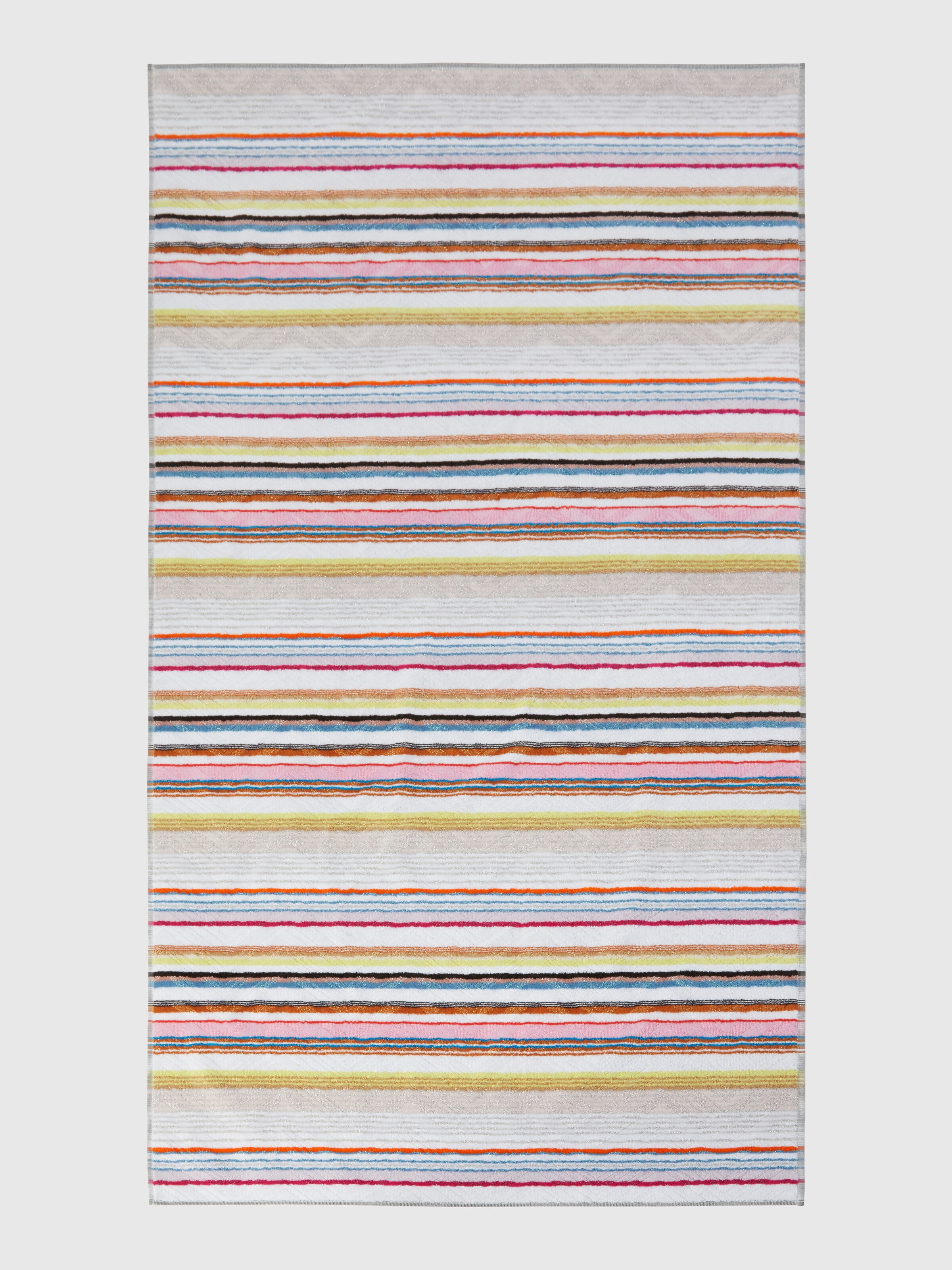 Moonshadow 100x180 cm bath towel in cotton terry with lurex, Multicoloured  - 1