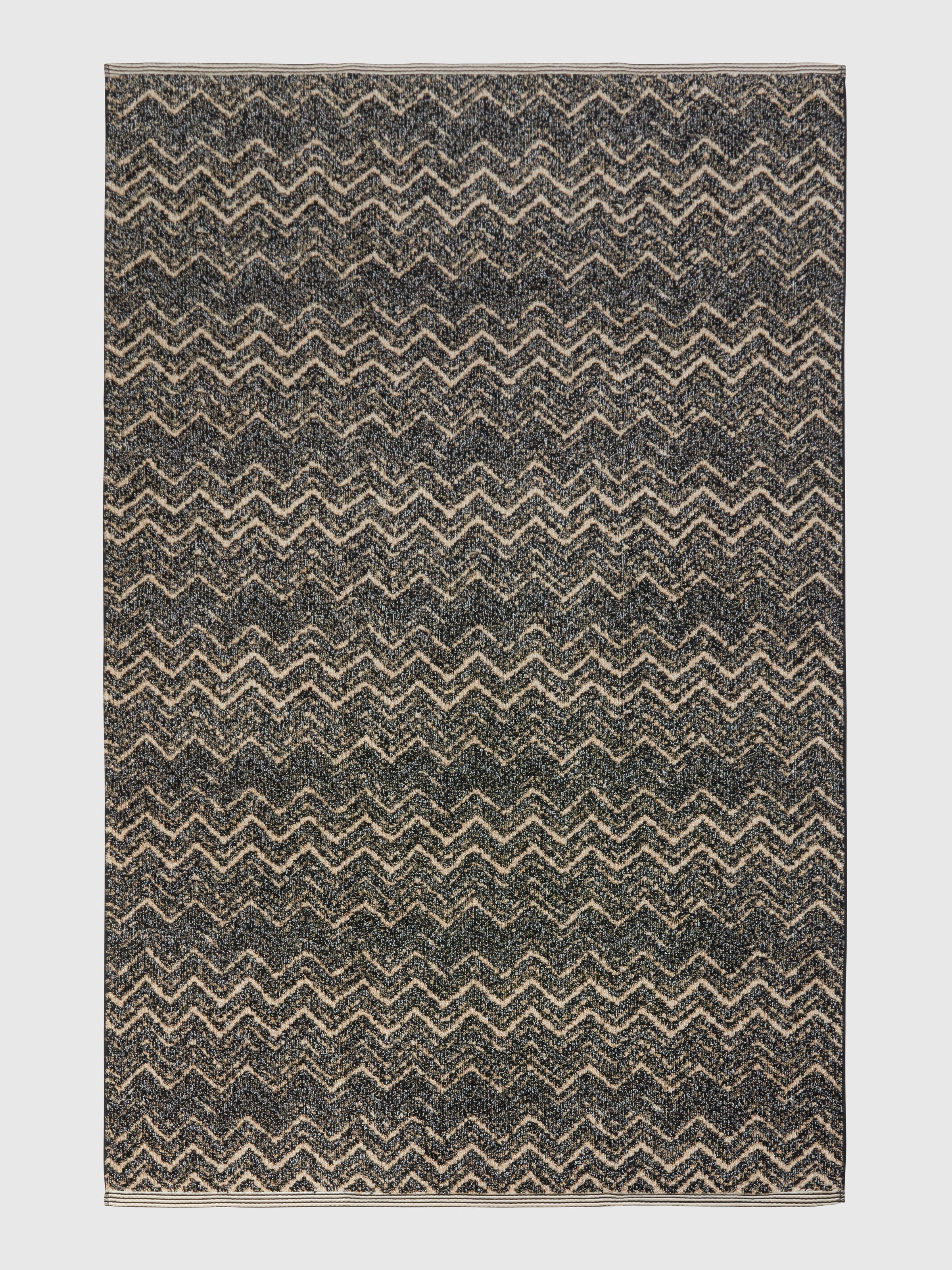 100x150 cm Azul cotton chevron terry bath towel, Brown - 1