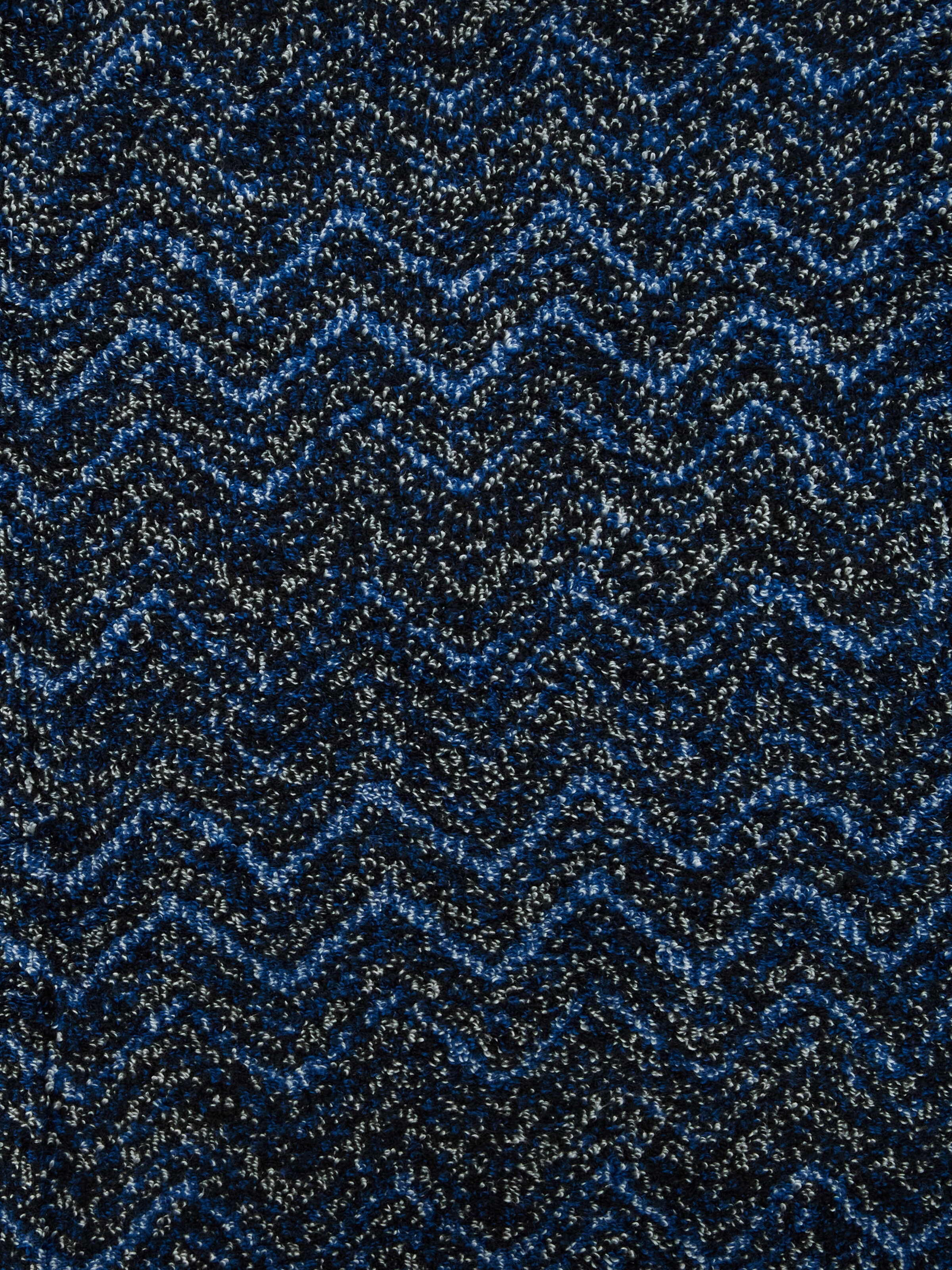 Telo da bagno 150x100 cm Azul in spugna di cotone chevron, Blu - 3