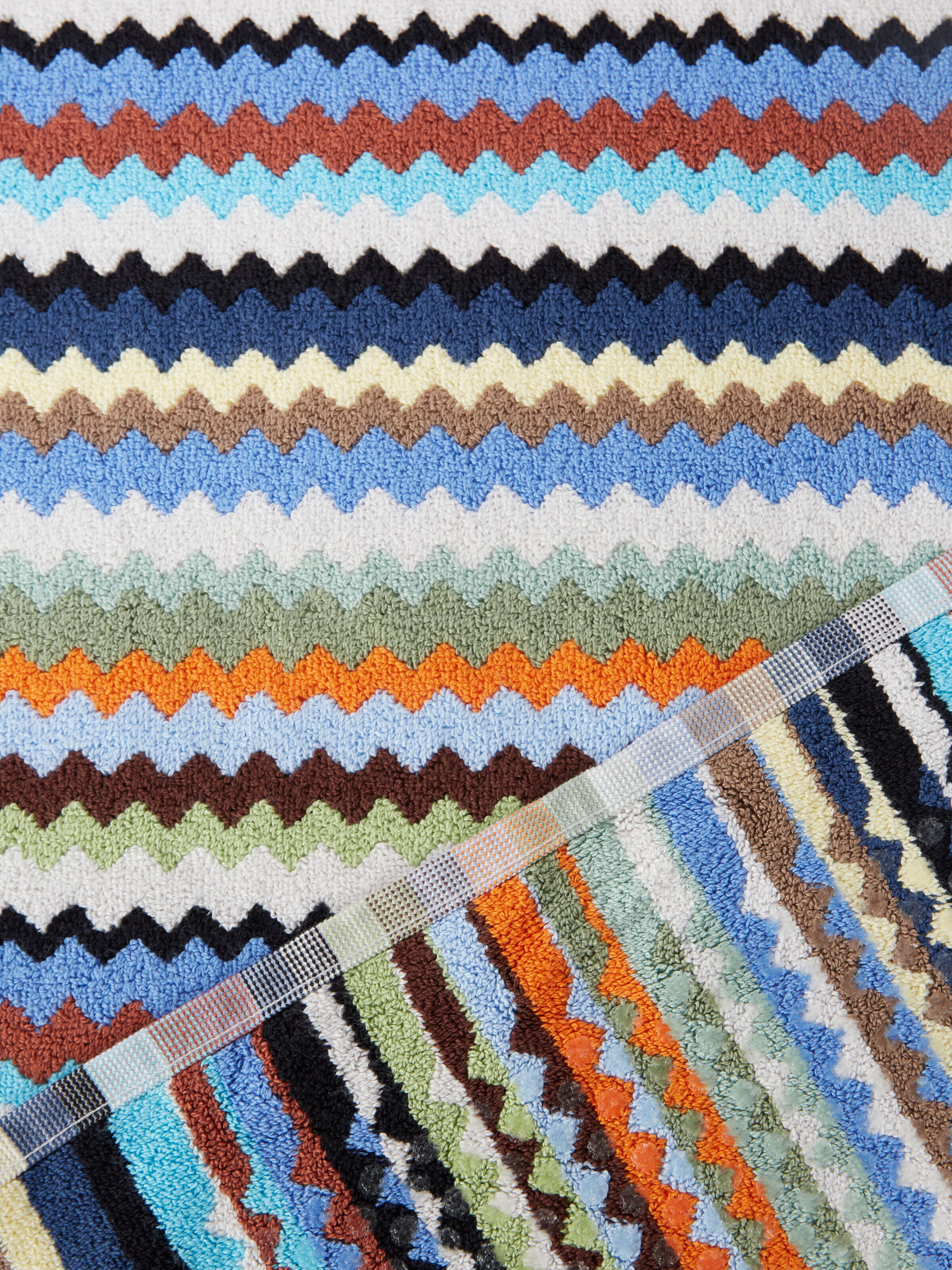 Riverbero Bath Mat 90X60, Turquoise  Multicoloured  - 2