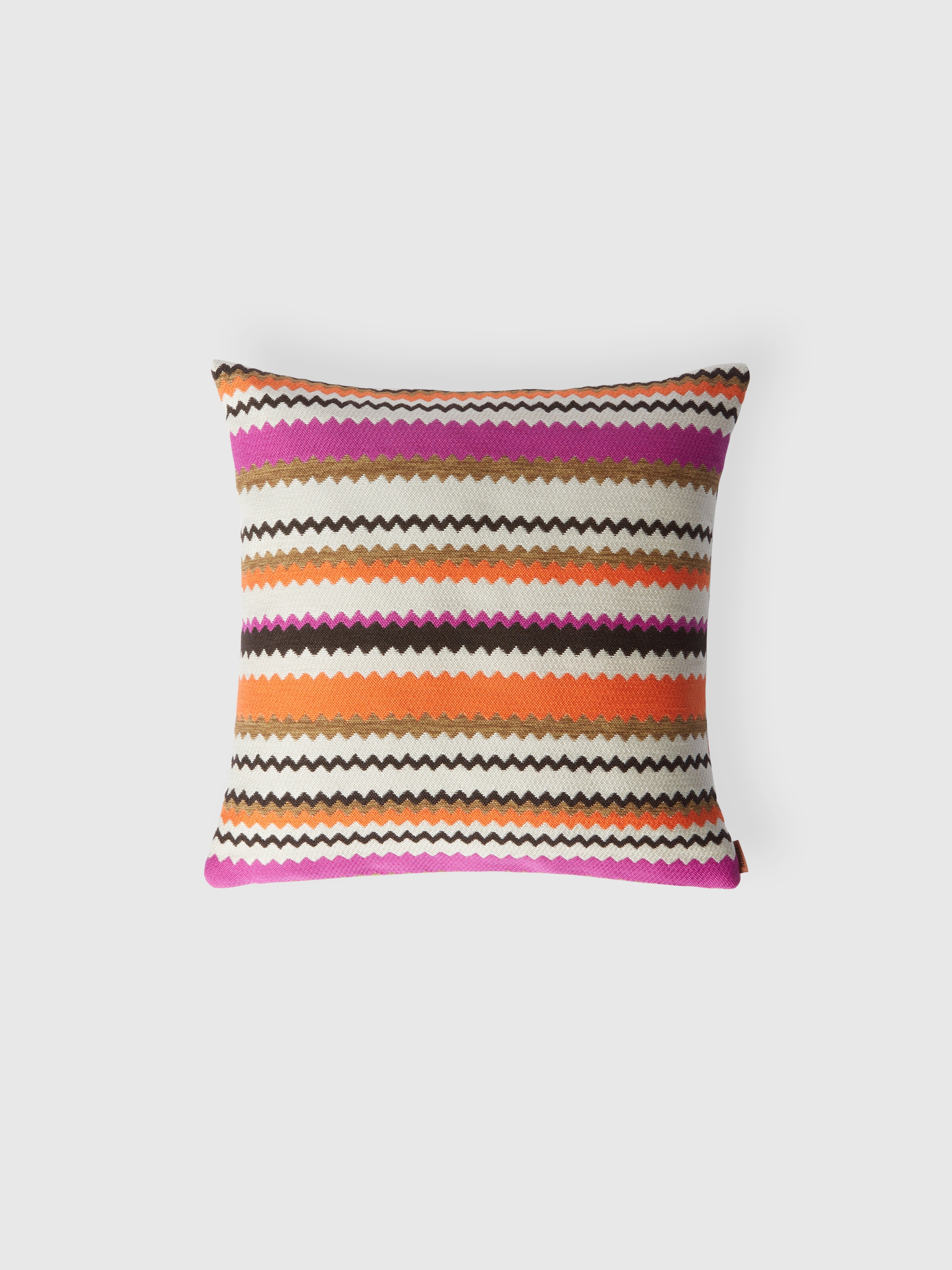 Cancun, Outdoor-Kissen 40x40 cm, Orange Mehrfarbig  - 0