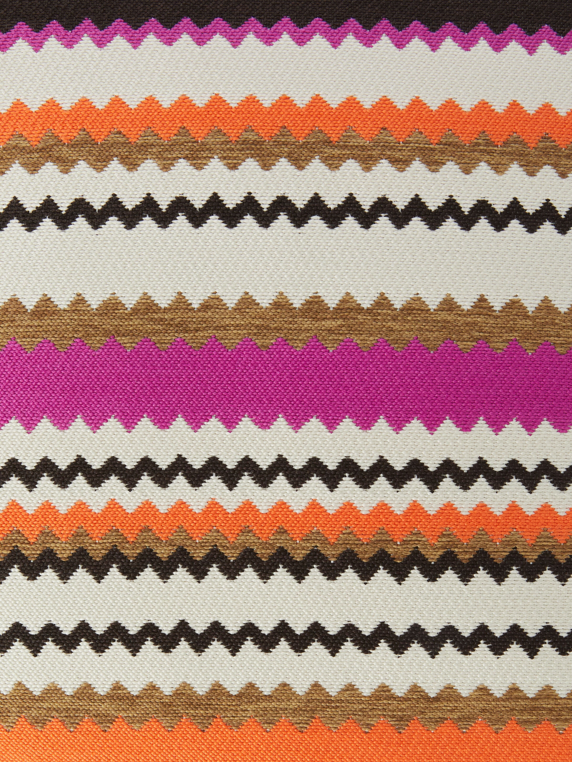 Cancun, Outdoor-Kissen 40x40 cm, Orange Mehrfarbig  - 3