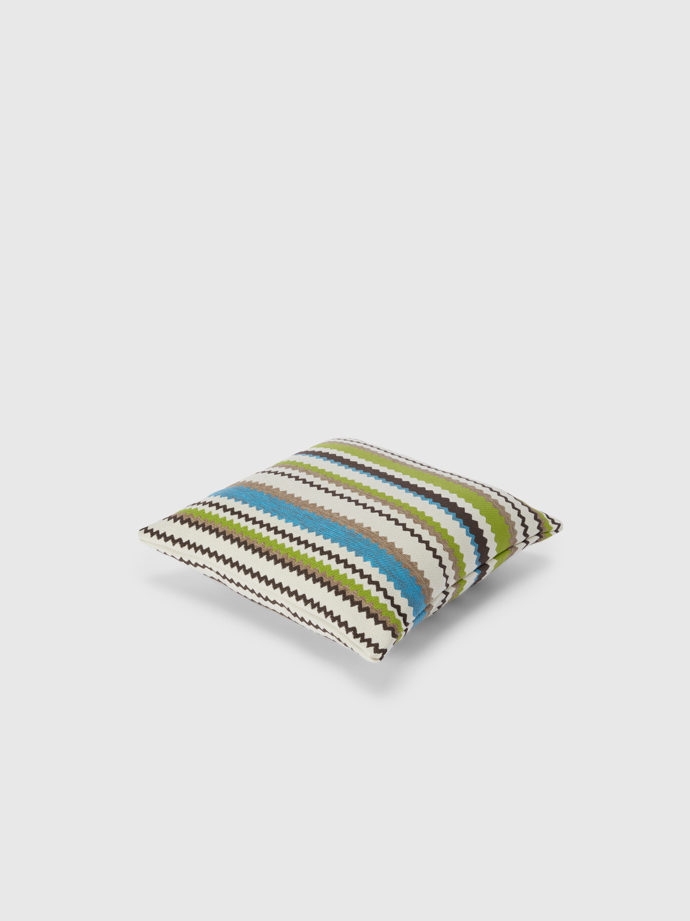 Cancun outdoor cushion 40x40 cm, Turquoise  Multicoloured  - 1