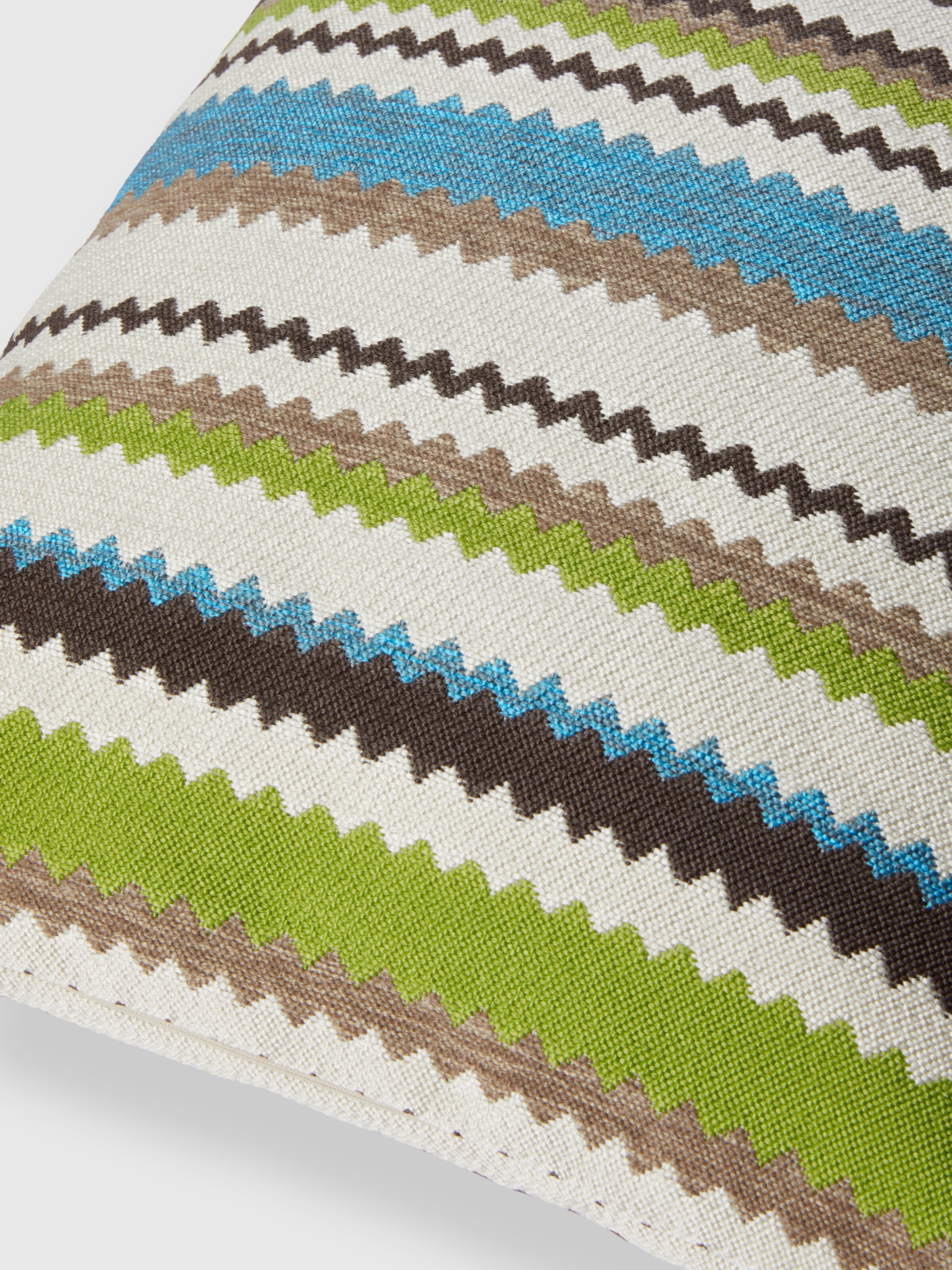 Cancun outdoor cushion 40x40 cm, Turquoise  Multicoloured  - 2