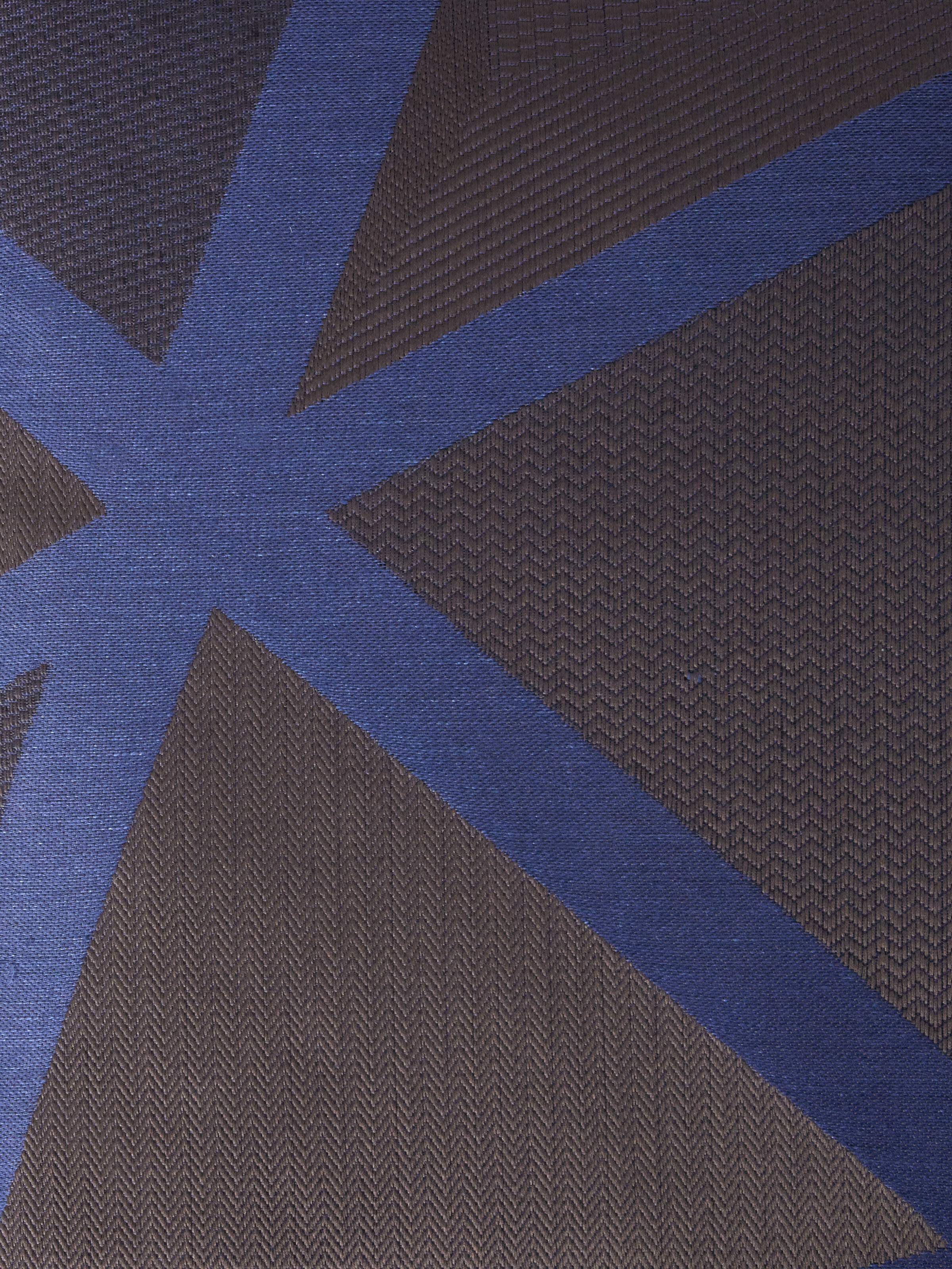 Cuscino Nastri Relief 60x60 cm, Blu - 3
