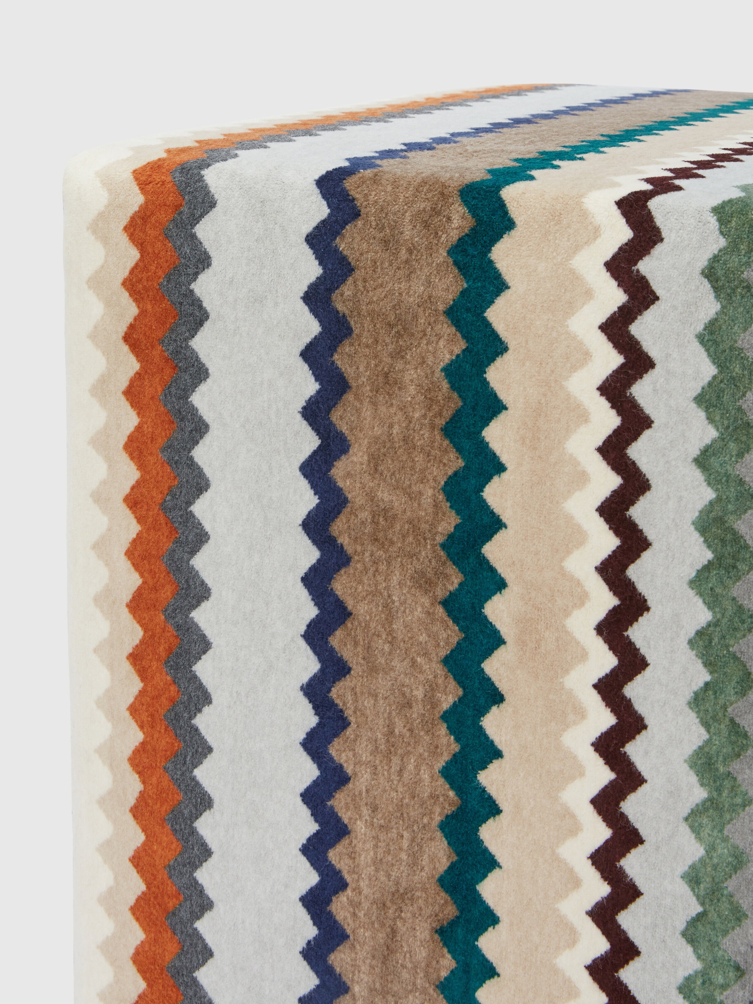 Dune 40x40x40 cm cubic outdoor pouffe, Multicoloured  - 2