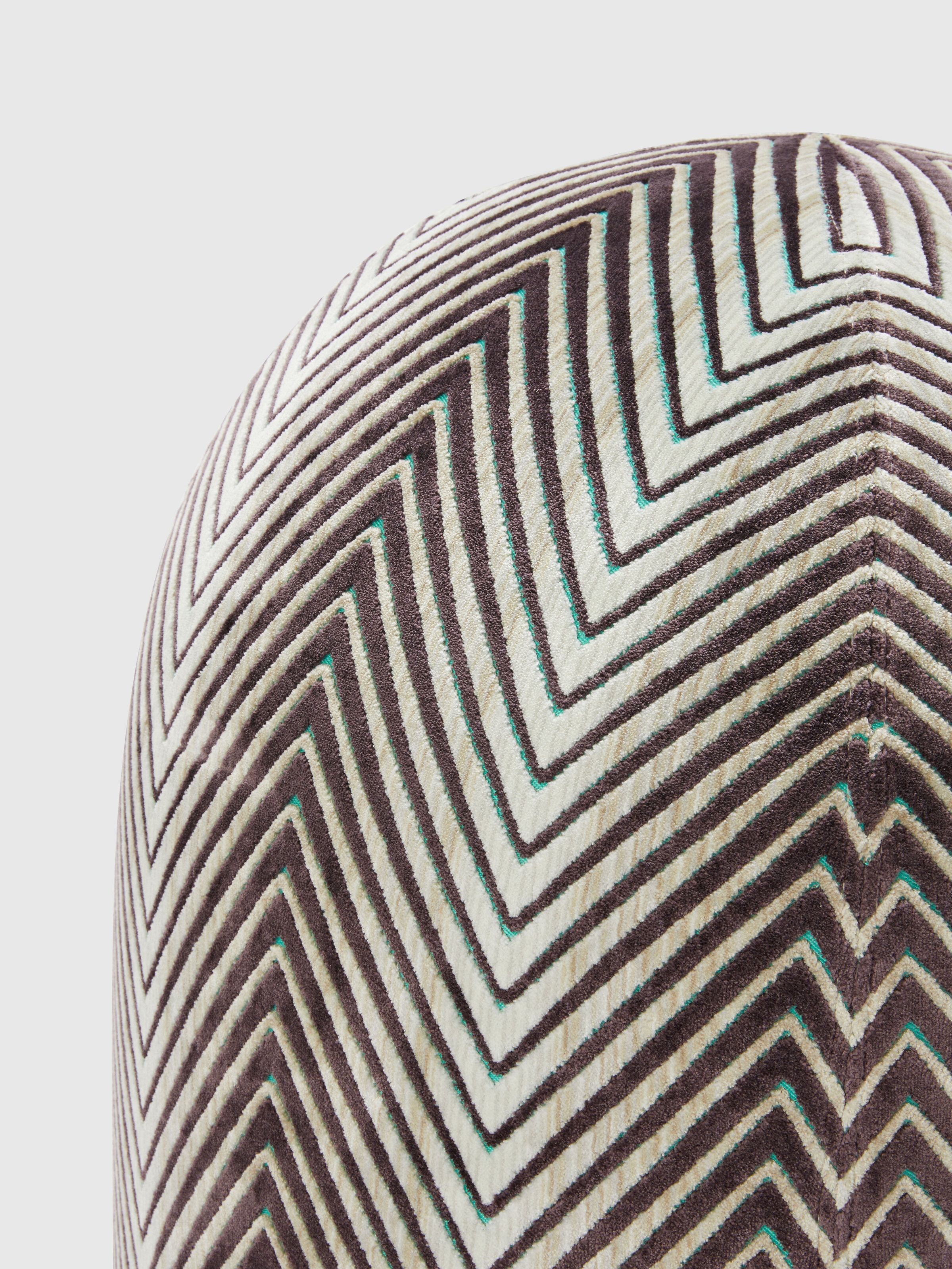Pouf Ziggy 50x50 cm, Viola  Multicolore  - 2
