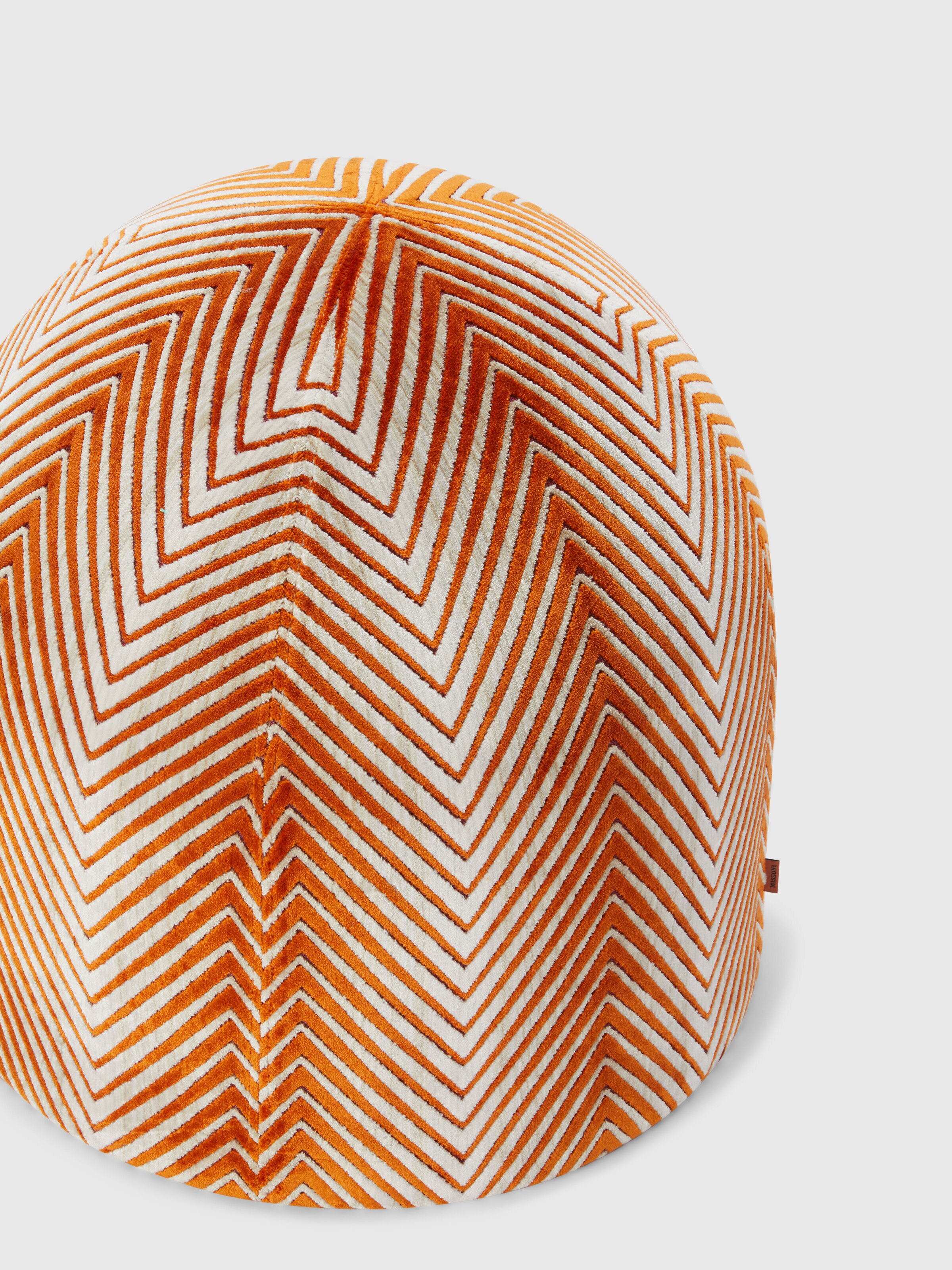 Ziggy pouf 50x50 cm, Orange Multicoloured  - 1