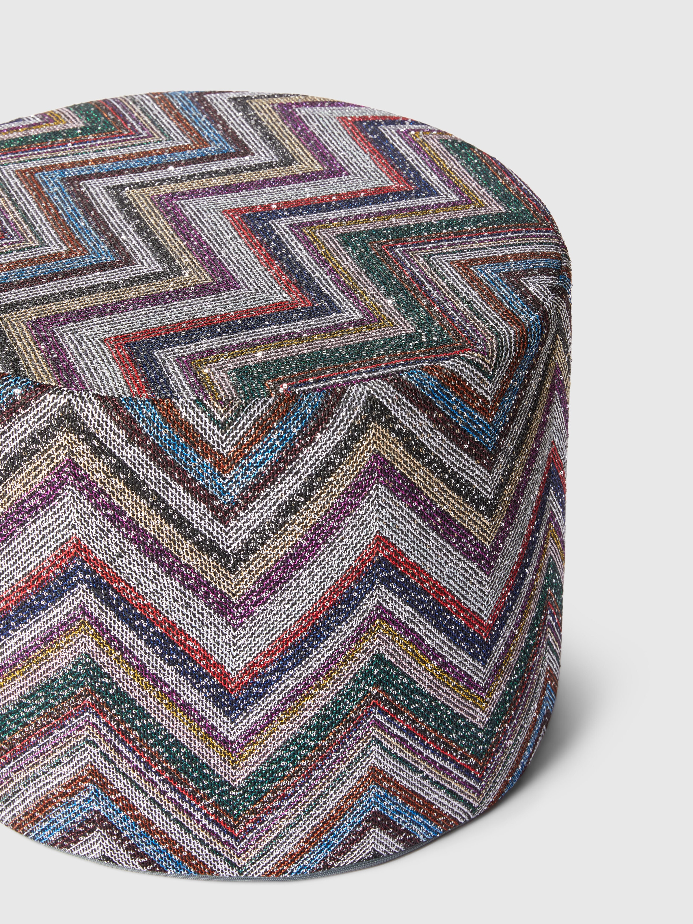 Puf cilíndrico Holiday 40x30 cm, Multicolor  - 2