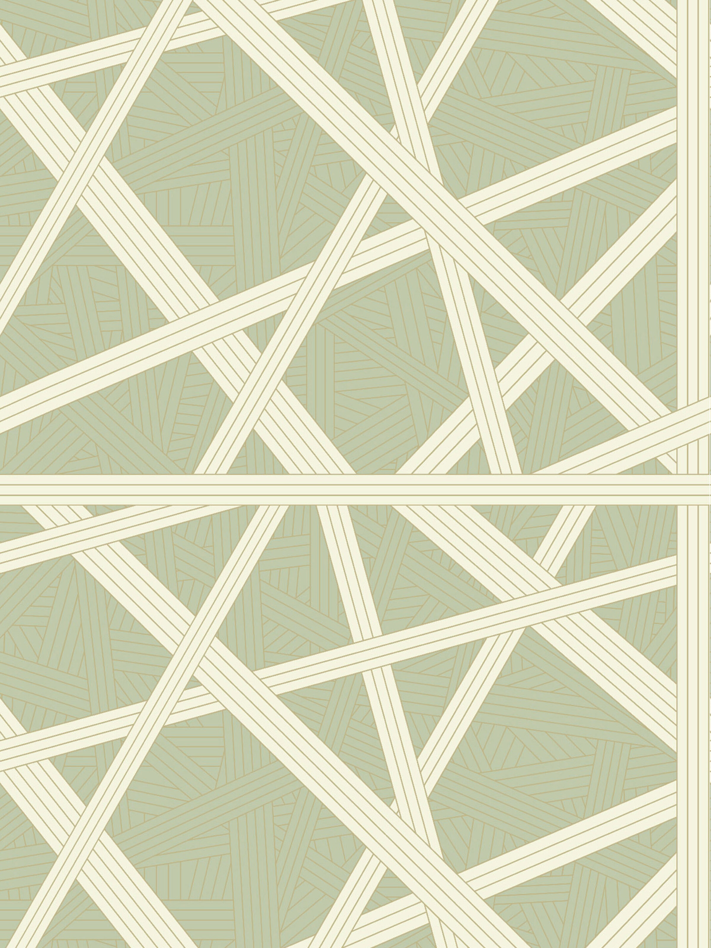 Nastri Wallpaper 10,5x1 mt, Green - 0