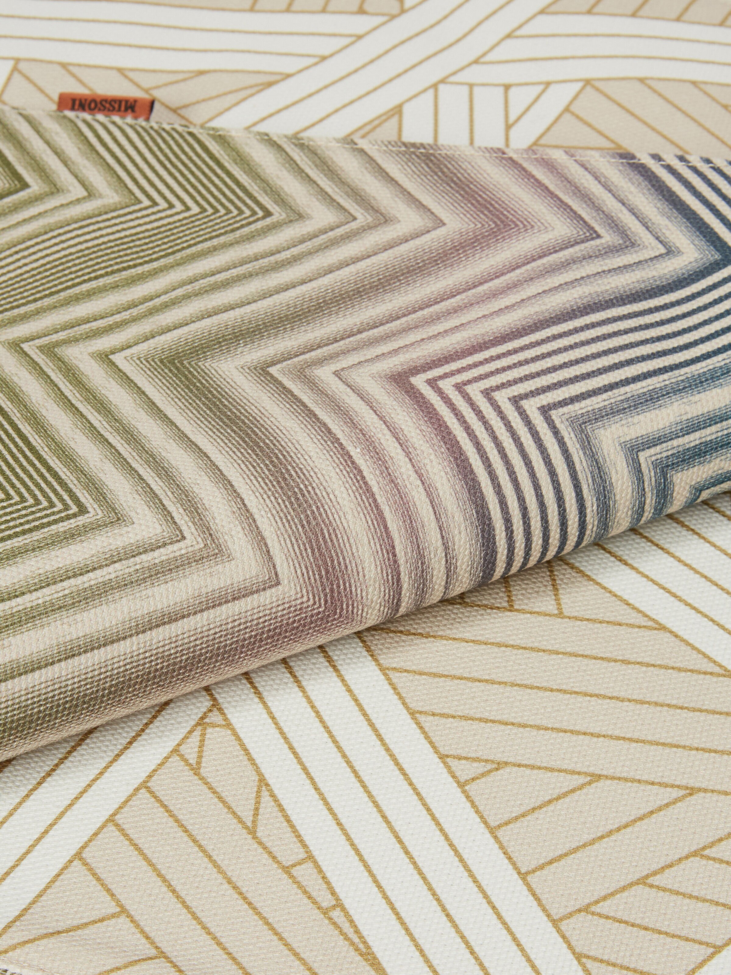 Marea e Nastri 2-piece placemat and napkin set, Multicoloured  - 1