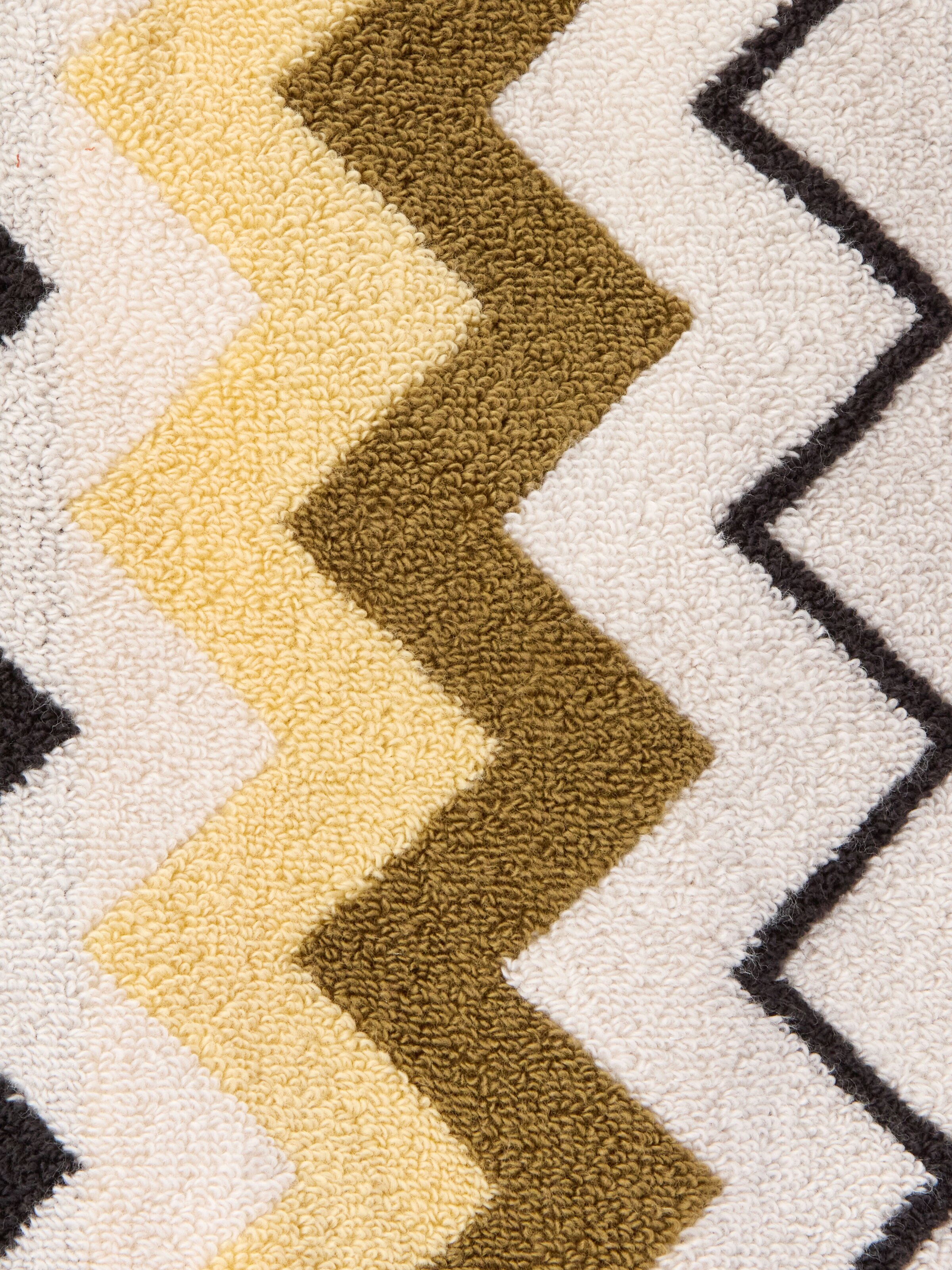 Murrina Home Bag 40x40 cm aus 100% Baumwolle mit Chevron-Muster, Mehrfarbig  - 3