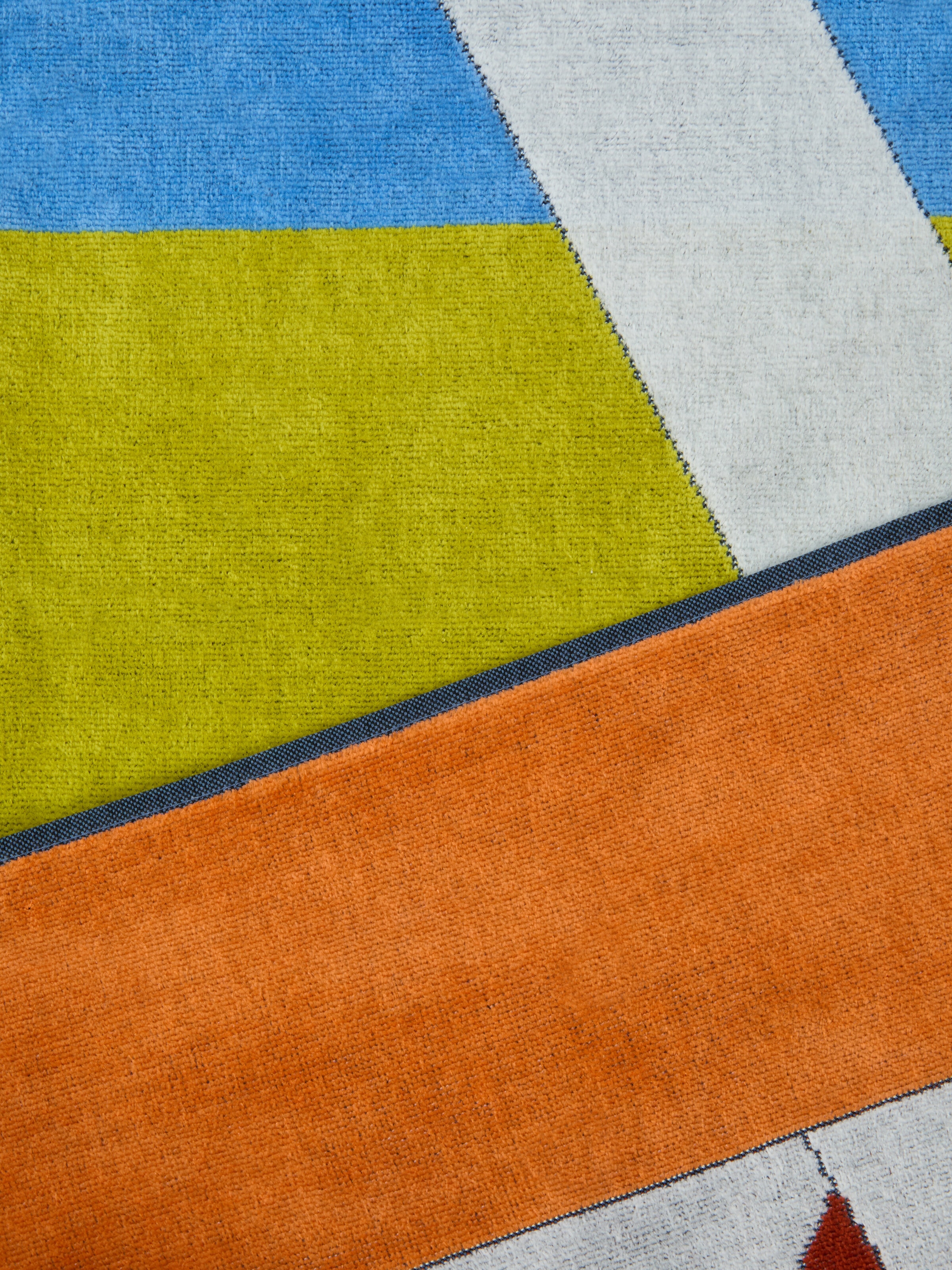 Acapulco beach towel 180x100 cm in cotton terry, Multicoloured  - 2