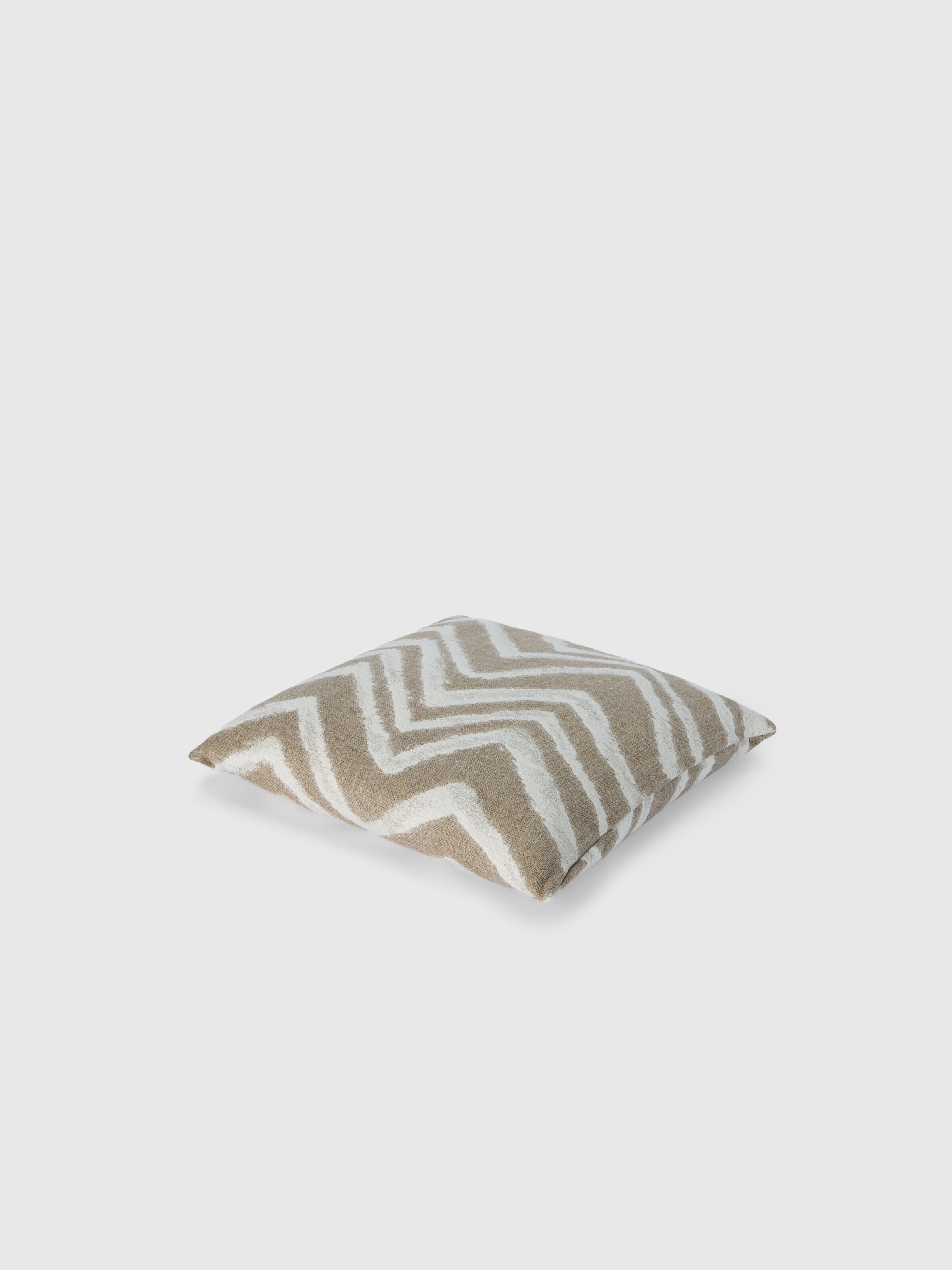 Cuscino da interno Graffiti 40x40 cm con motivo chevron, Beige - 1